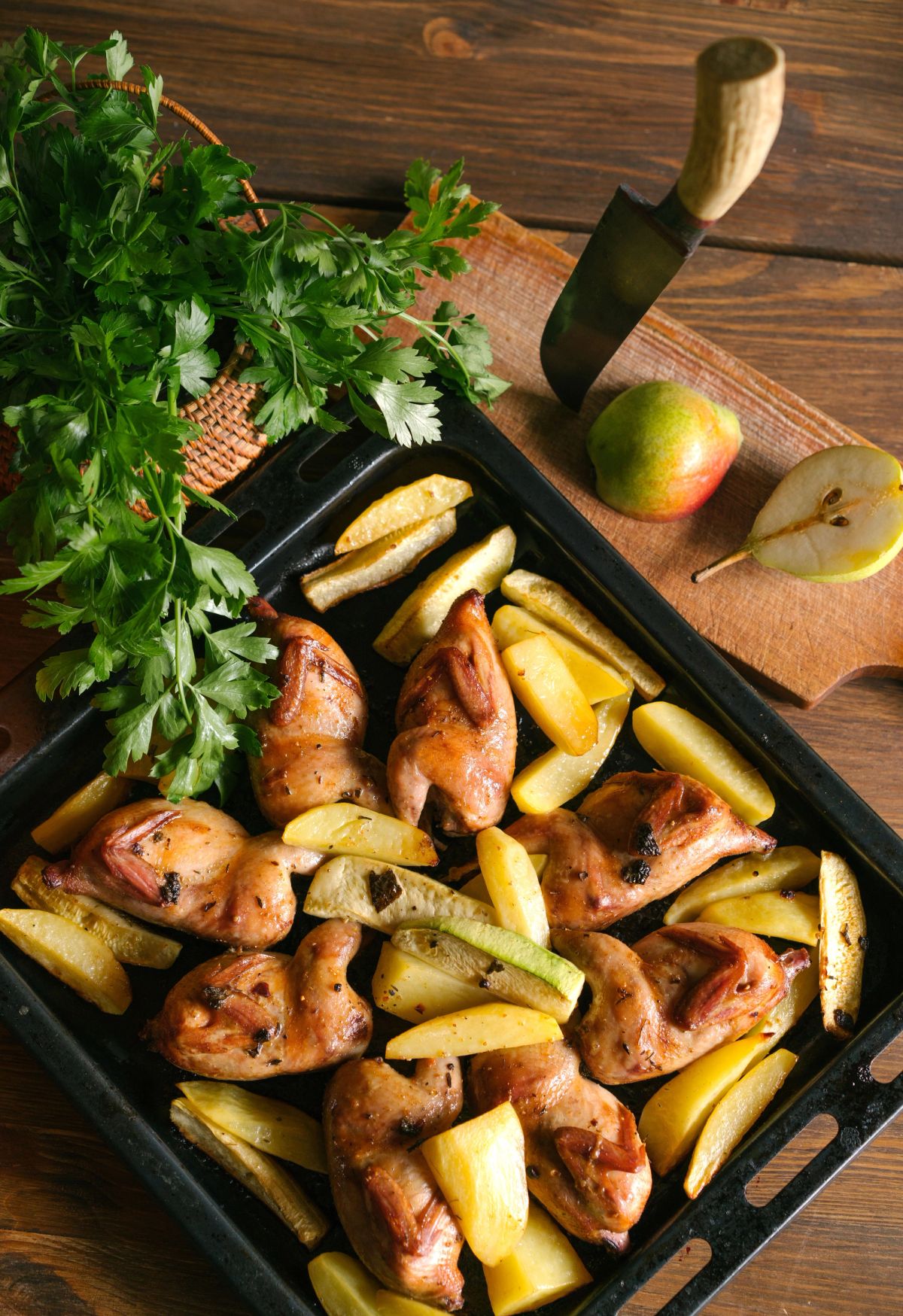 Easy Mediterranean Greek Sheet Pan Chicken Dinner | Kitchen Gadgets HQ