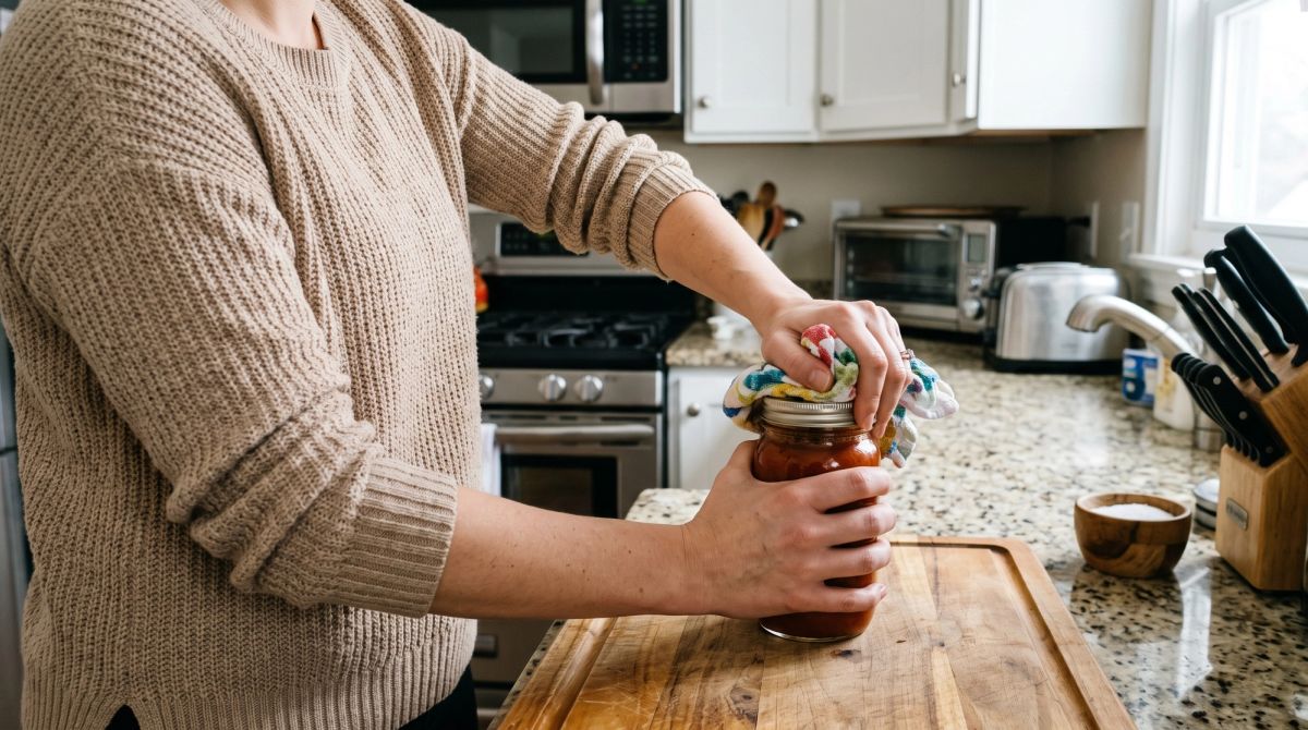 How to Open a Stuck Jar: 4 Free Hacks Vs. Gadgets
