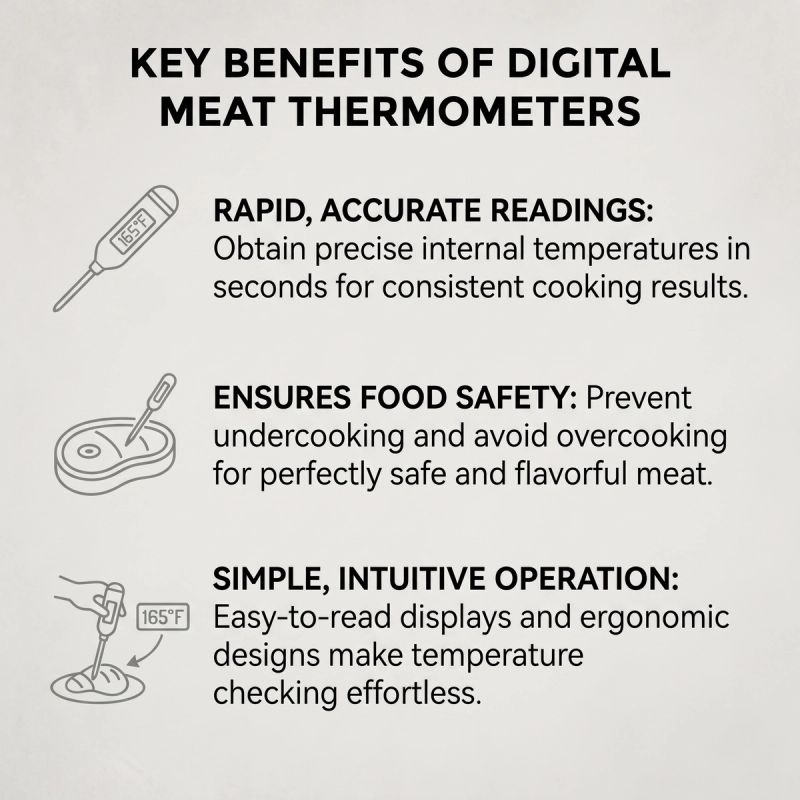 TempPro TP19H 1 Sec Digital Meat Thermometer