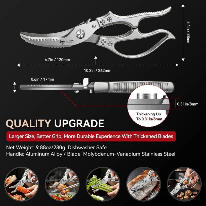 MAD SHARK Heavy Duty Poultry Shears