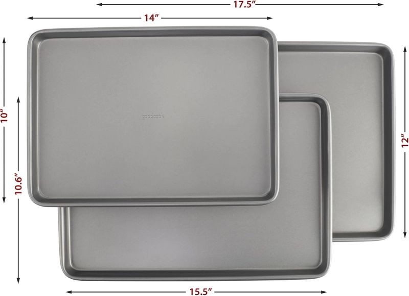GoodCook Everyday Nonstick Baking Sheet Set
