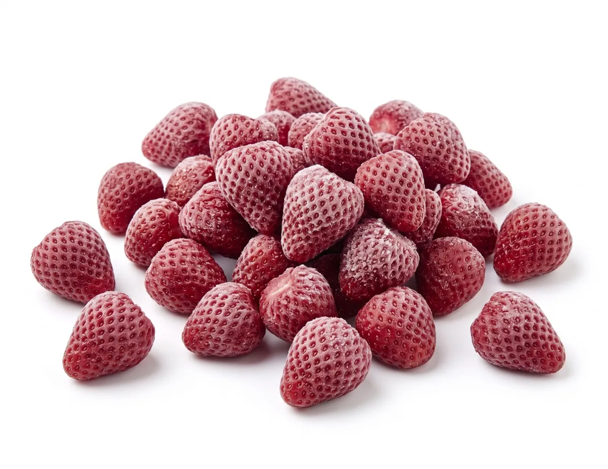 Frozen strawberries