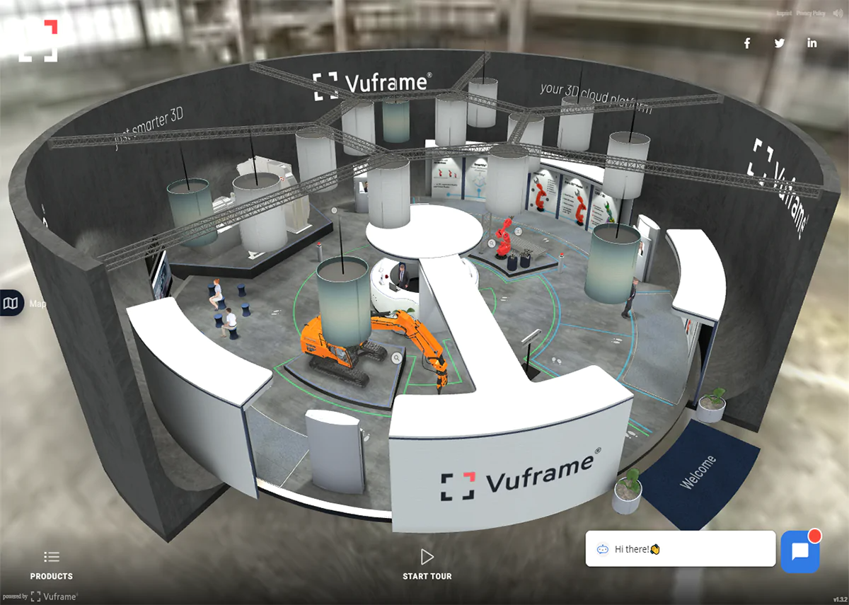 Vuframe® – Virtueller Showroom mit SmartVenew™ – Bild Vuframe