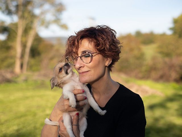 cachorro y esti