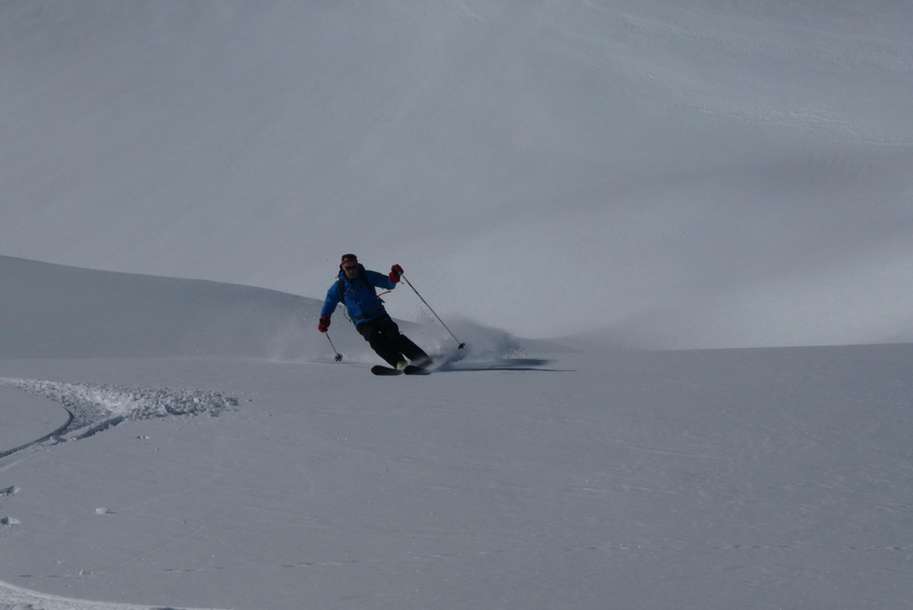 Refuge Terre rouge - Eddi aux commandes