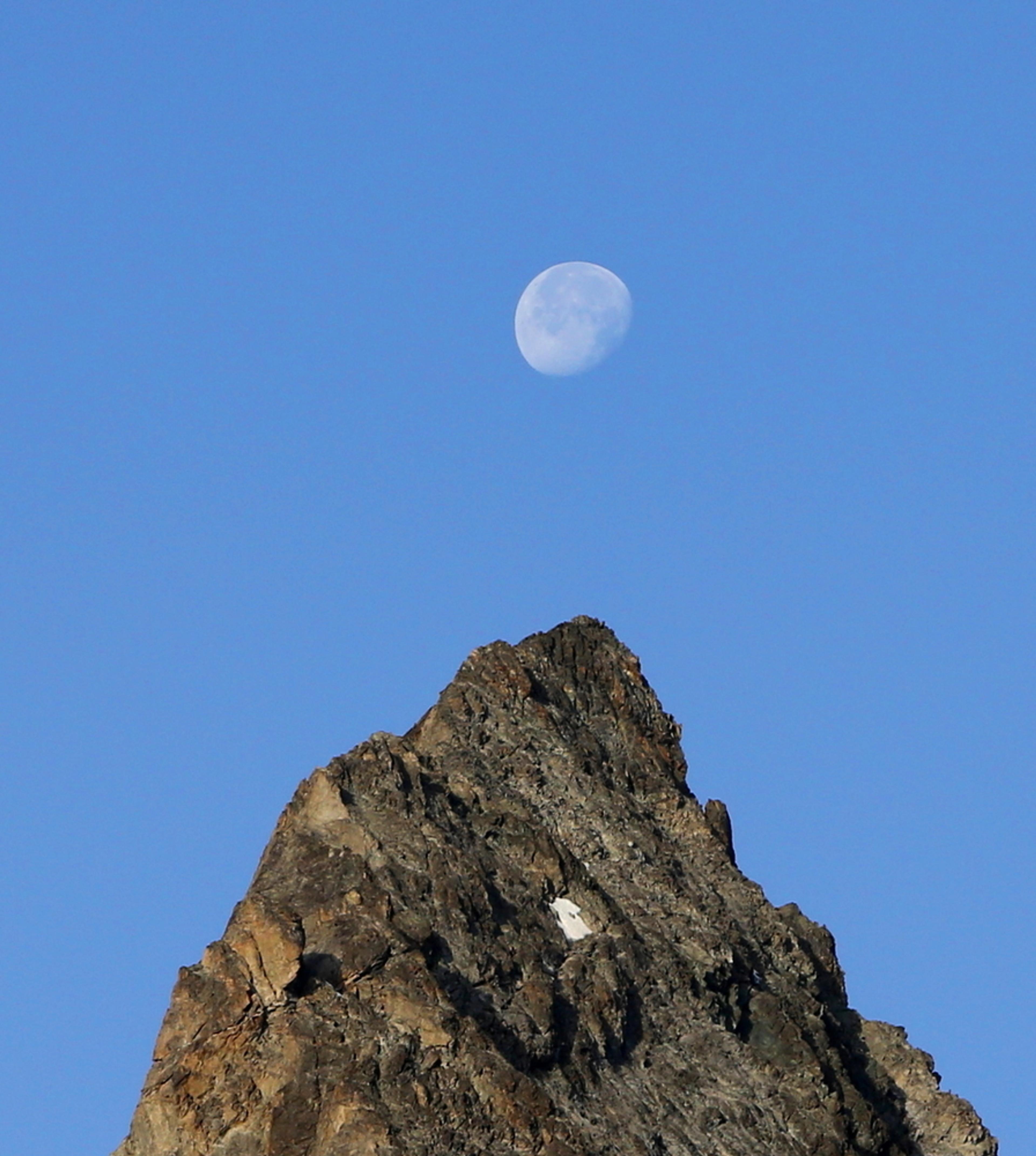 initiation alpinisme - Et la lune