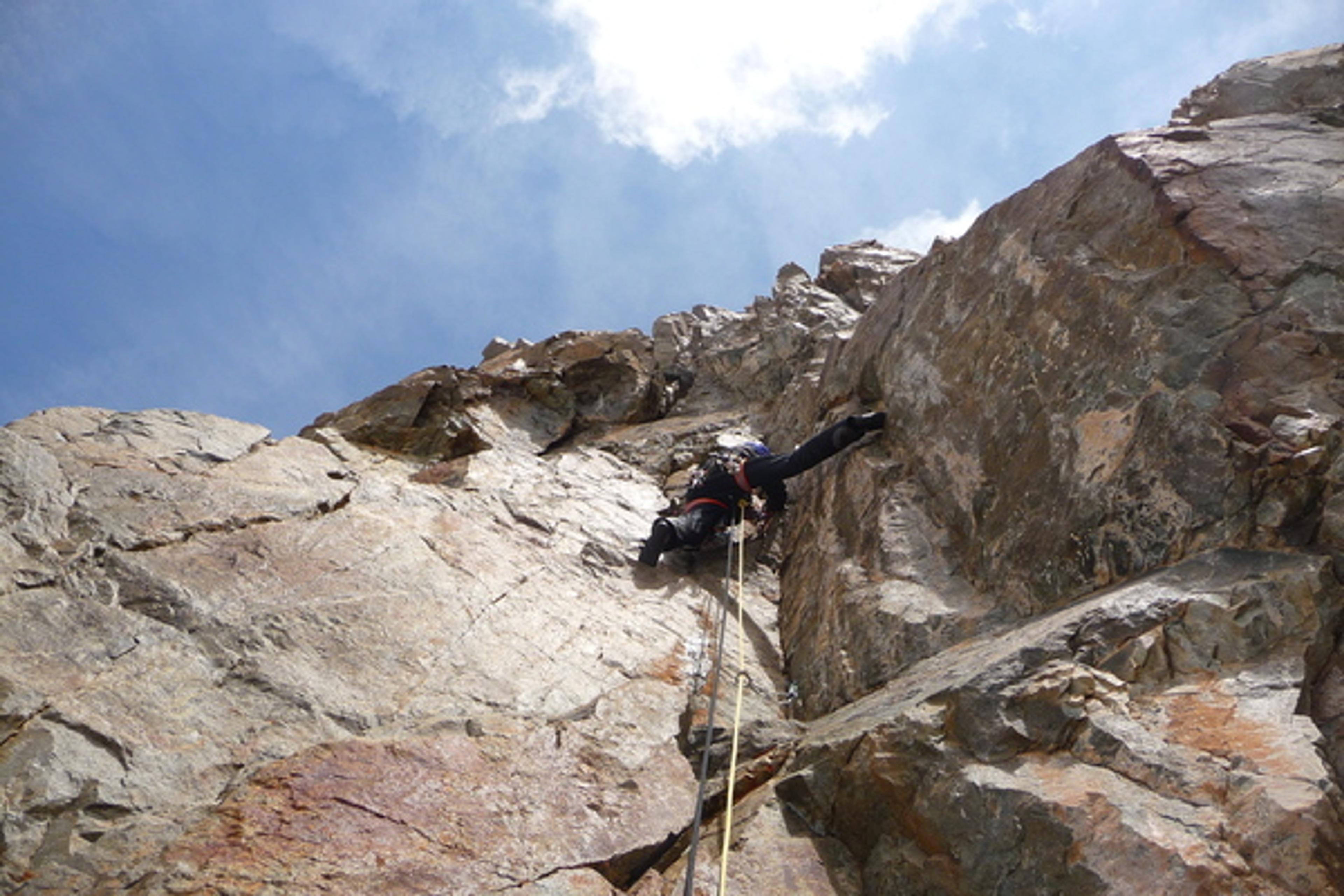 Eloge de la fuite - Un dernier 6a bien sympa avant l'arête