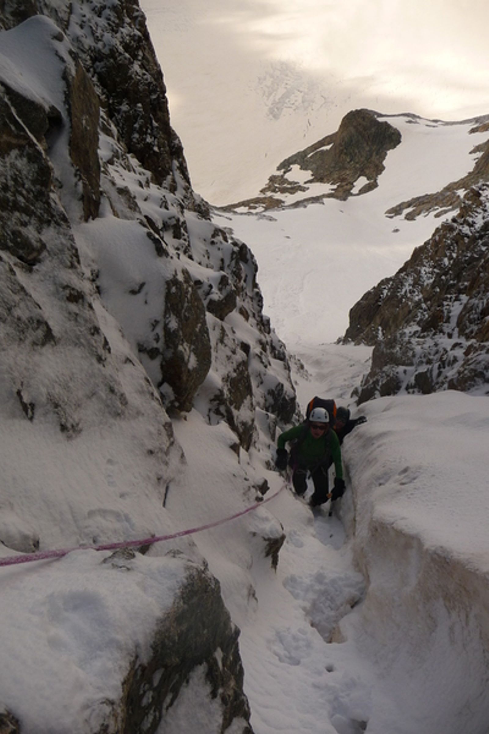 Couloir de Roche Paillon et traversée — photo 2