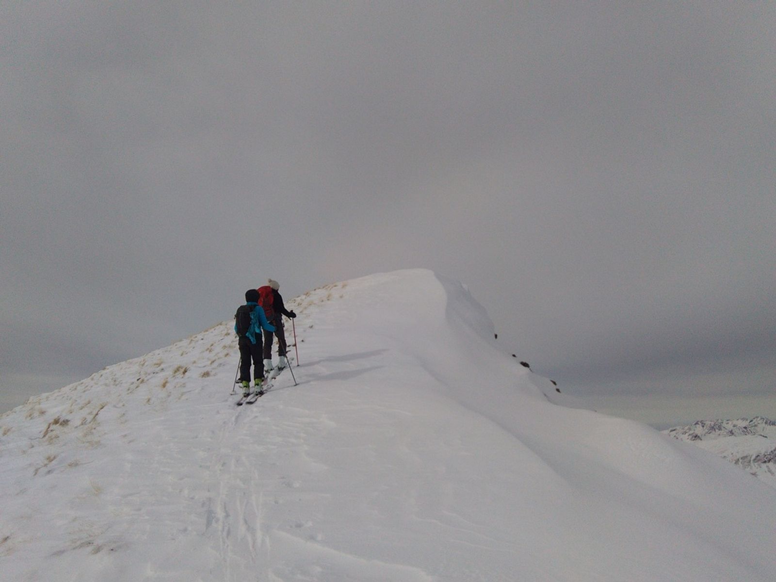Arrival at Pic Traversier