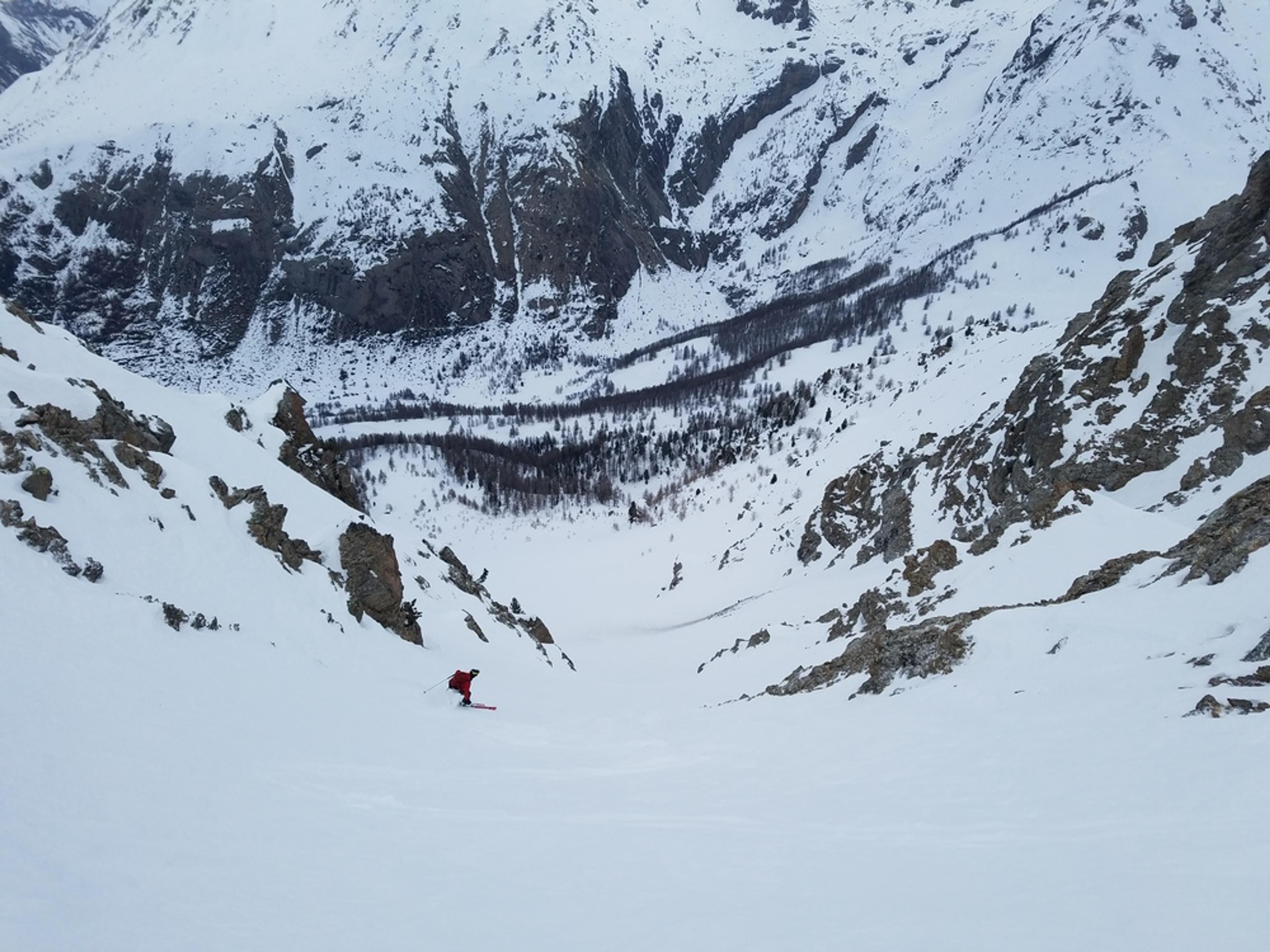 Raid Ski – Couloir de l’Eyssiloun