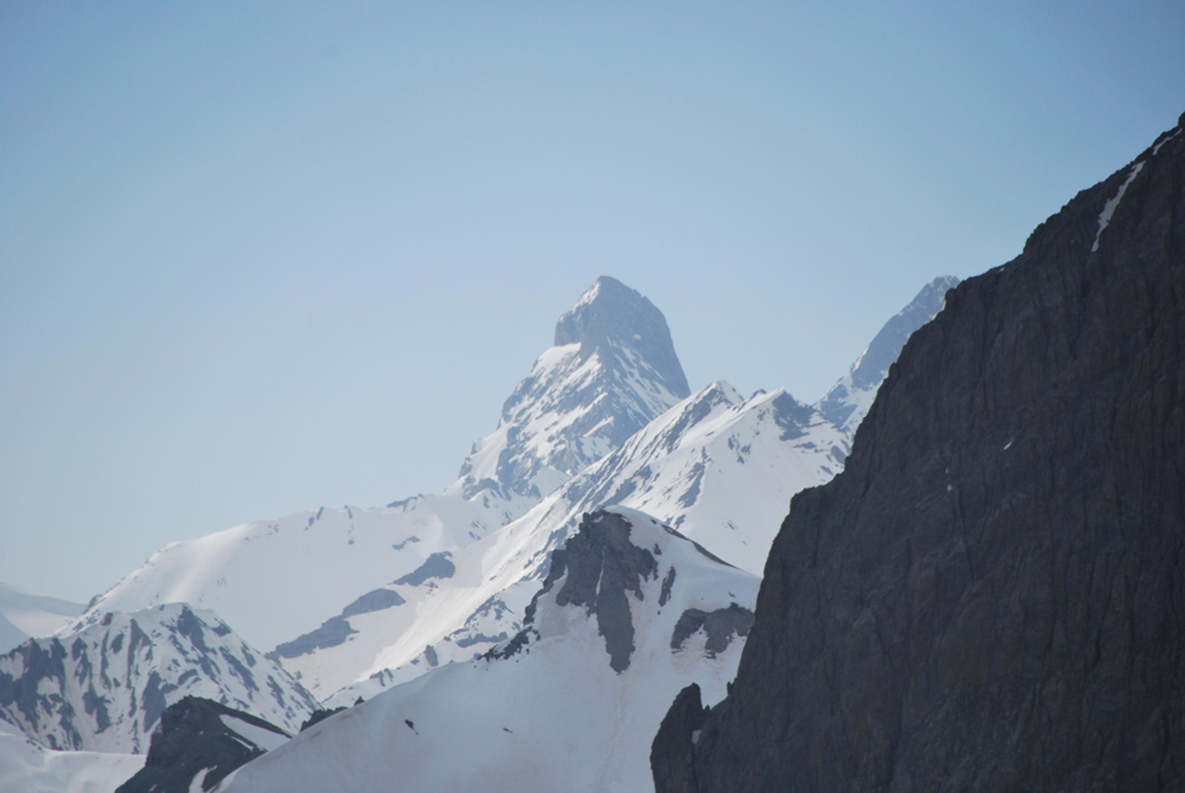 Aiguillette du Lauzet - Voie Davin - Une dent d'Arve à l'allure de Cervin