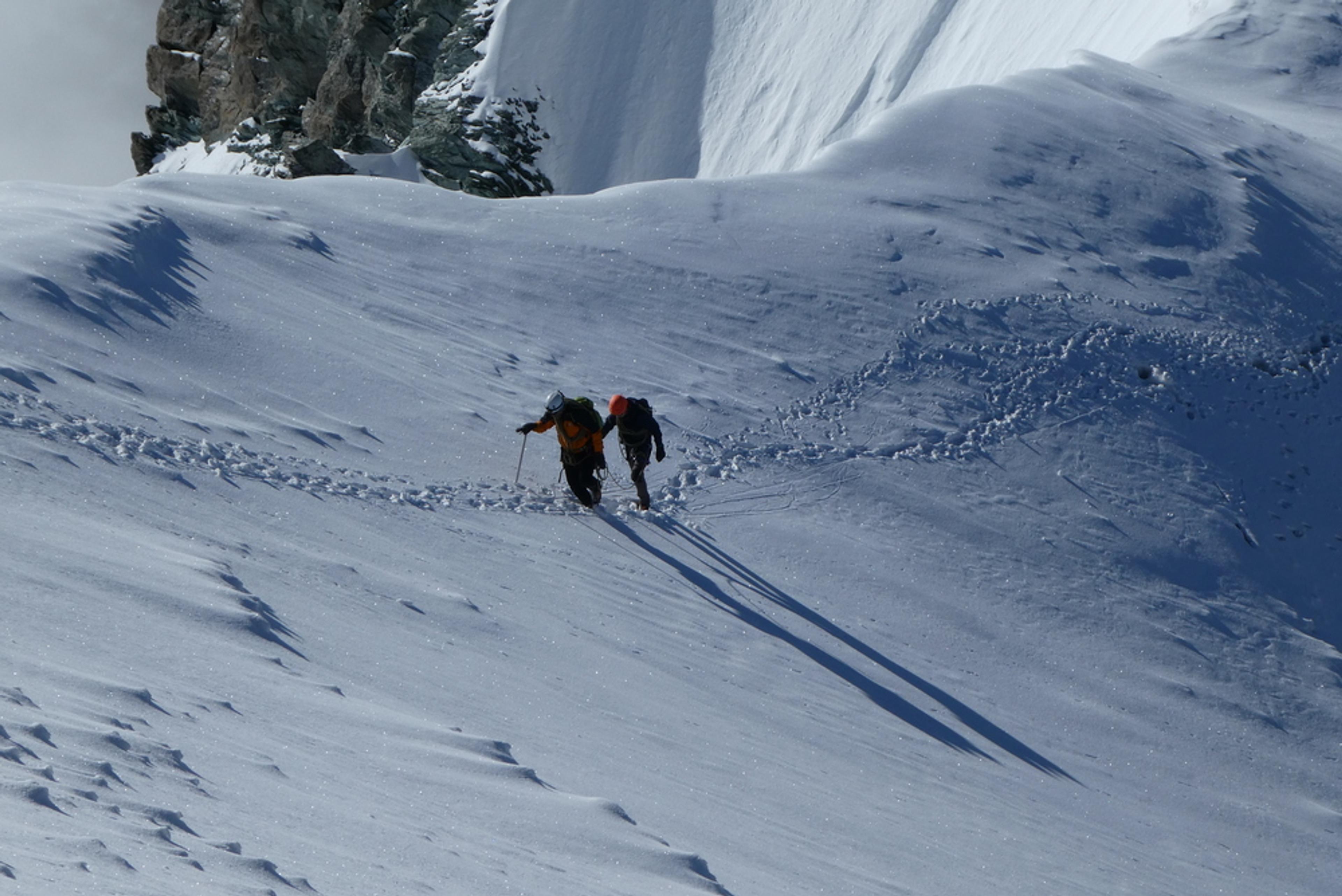 Traversée du Breithorn - Ombres