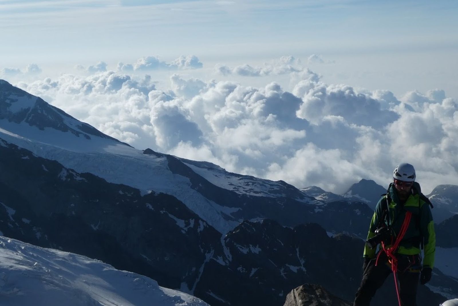 Sur la montée vers Castor