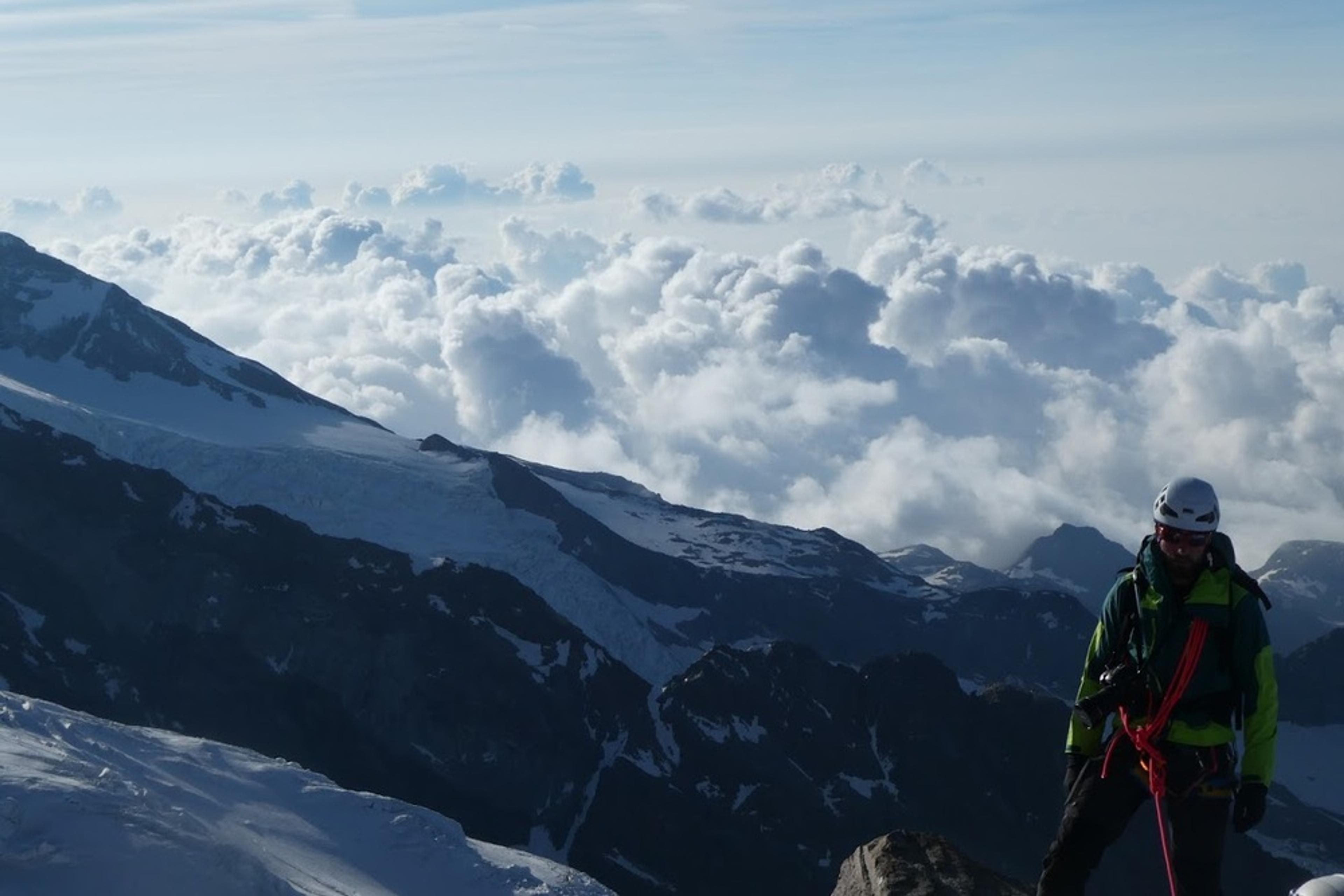Sur la montée vers Castor