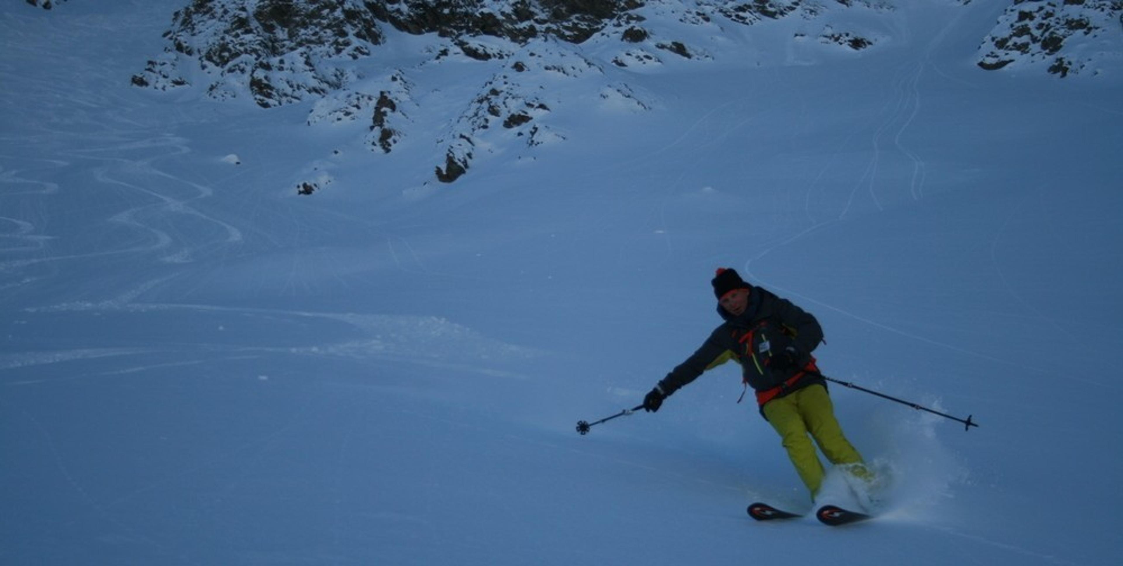 Hors-piste à Saint-Véran - Couloir de Chateaurenard - Miam!