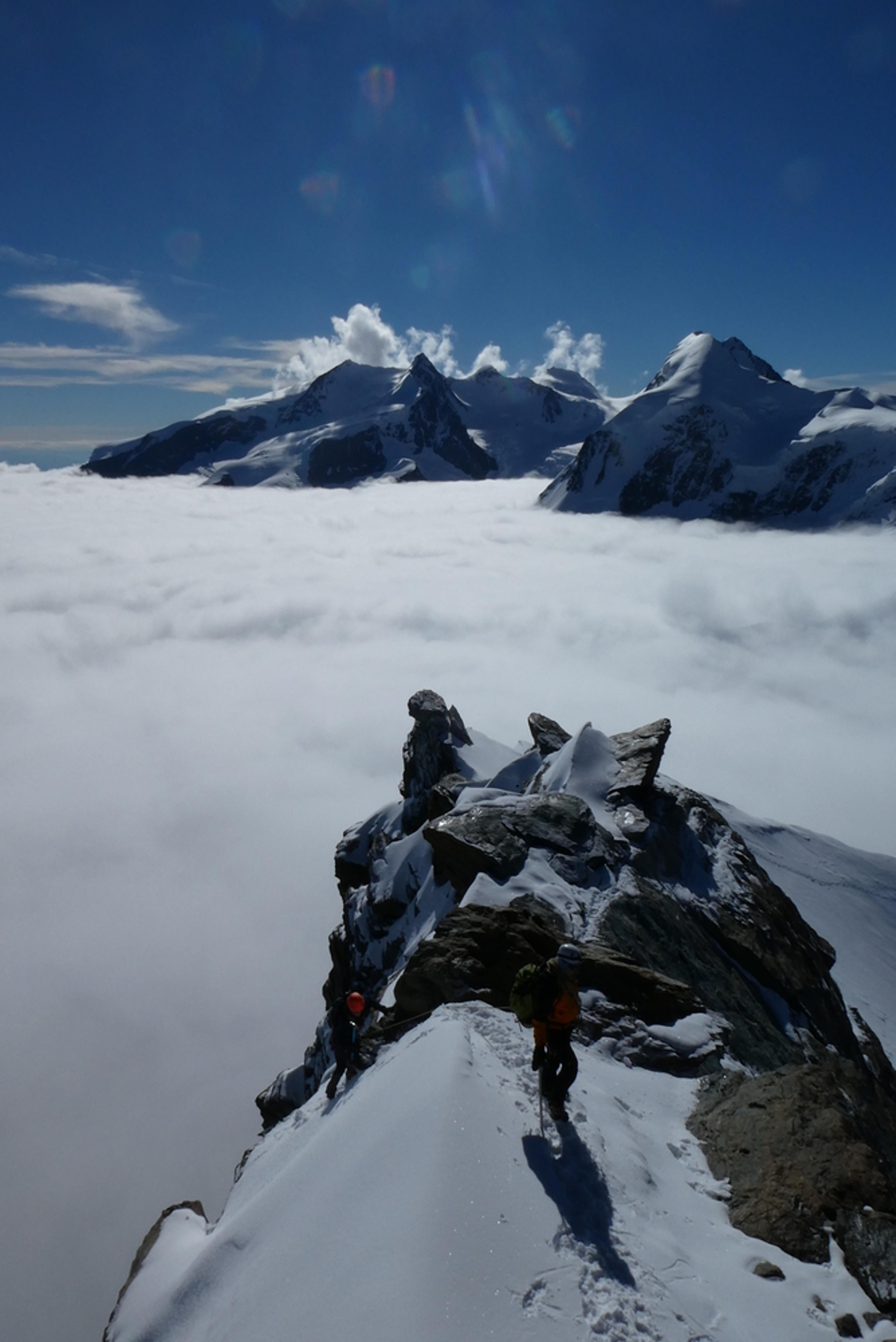 Traversée du Breithorn - Océan de coton