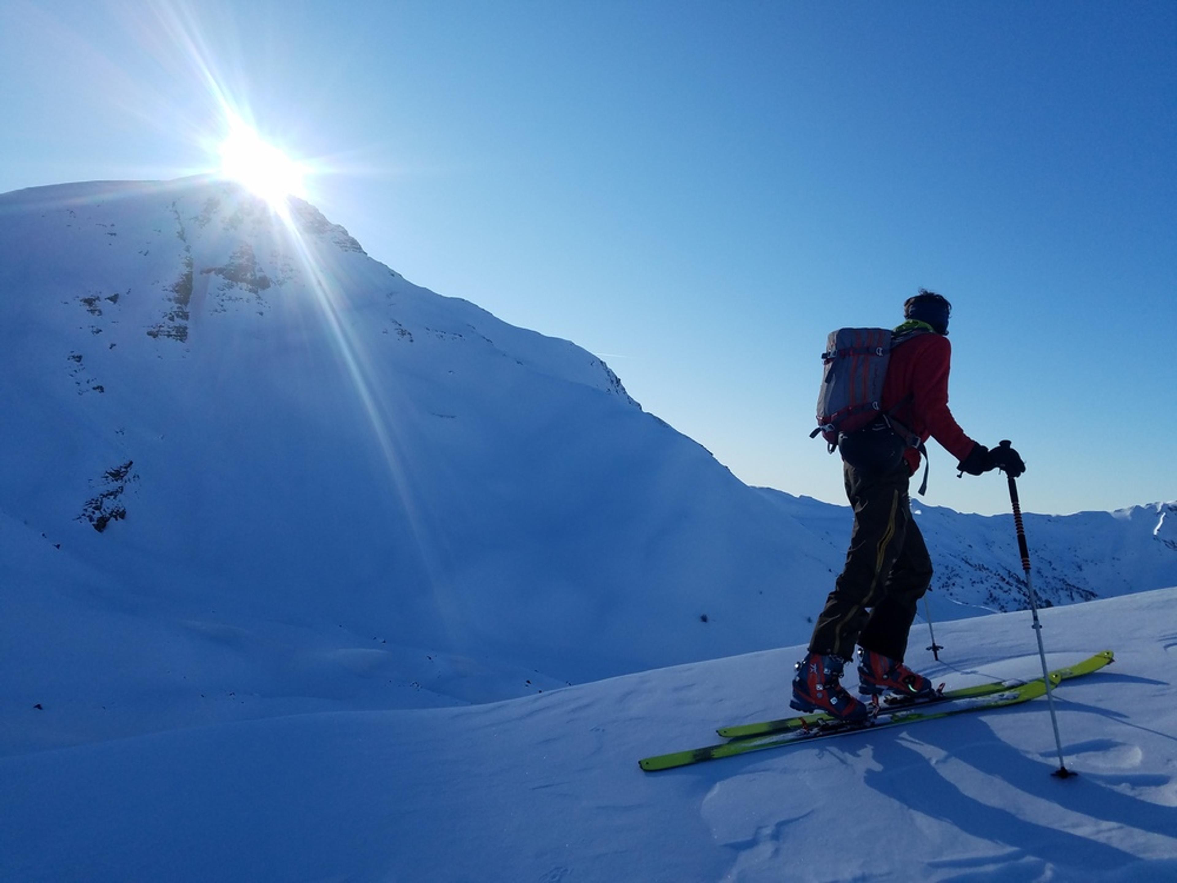 Freerando Risoul – Sylvain joue avec le soleil