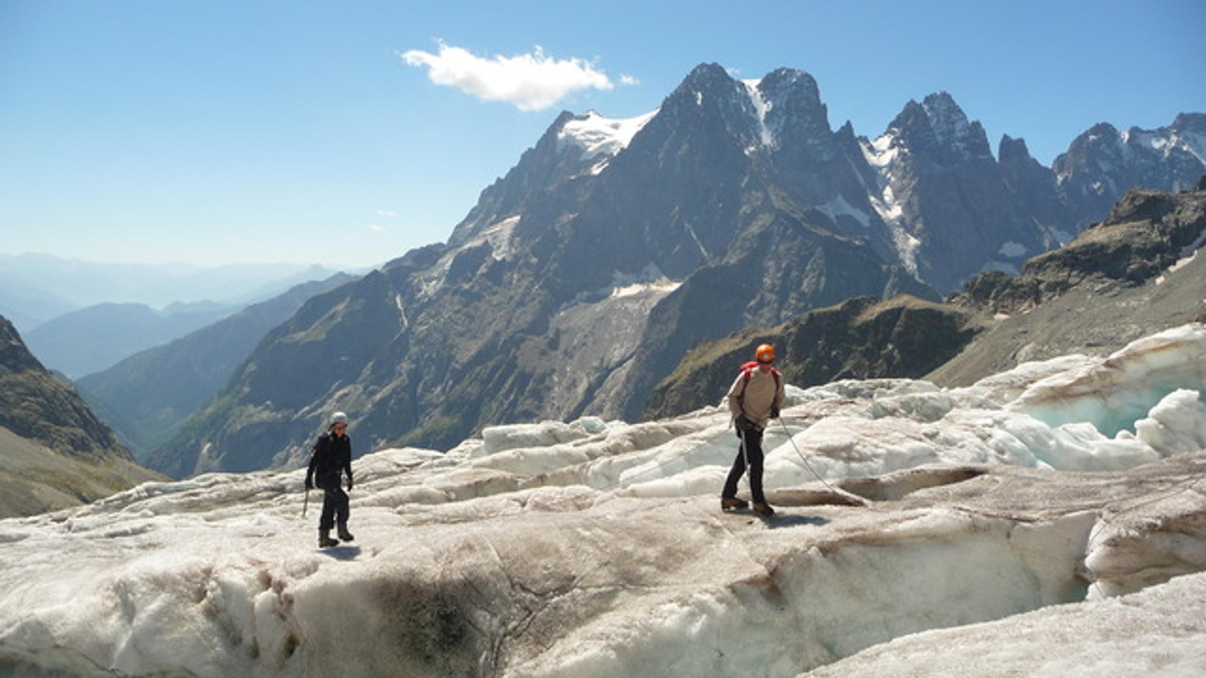 Ecole de Glace - Conditions climatiques très rudes aujourd'hui!