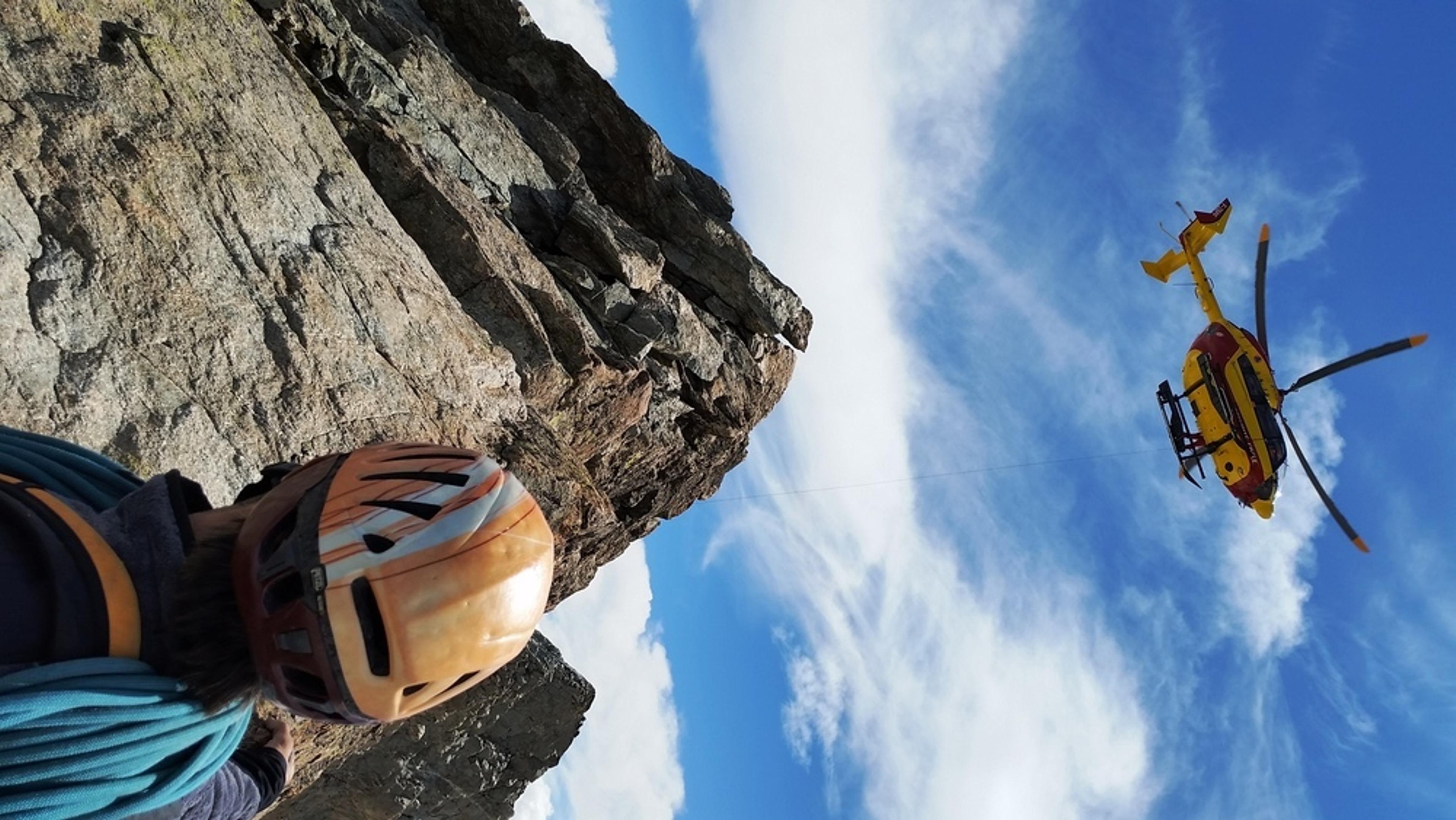 Traversée de la meije - Secours sur les arêtes