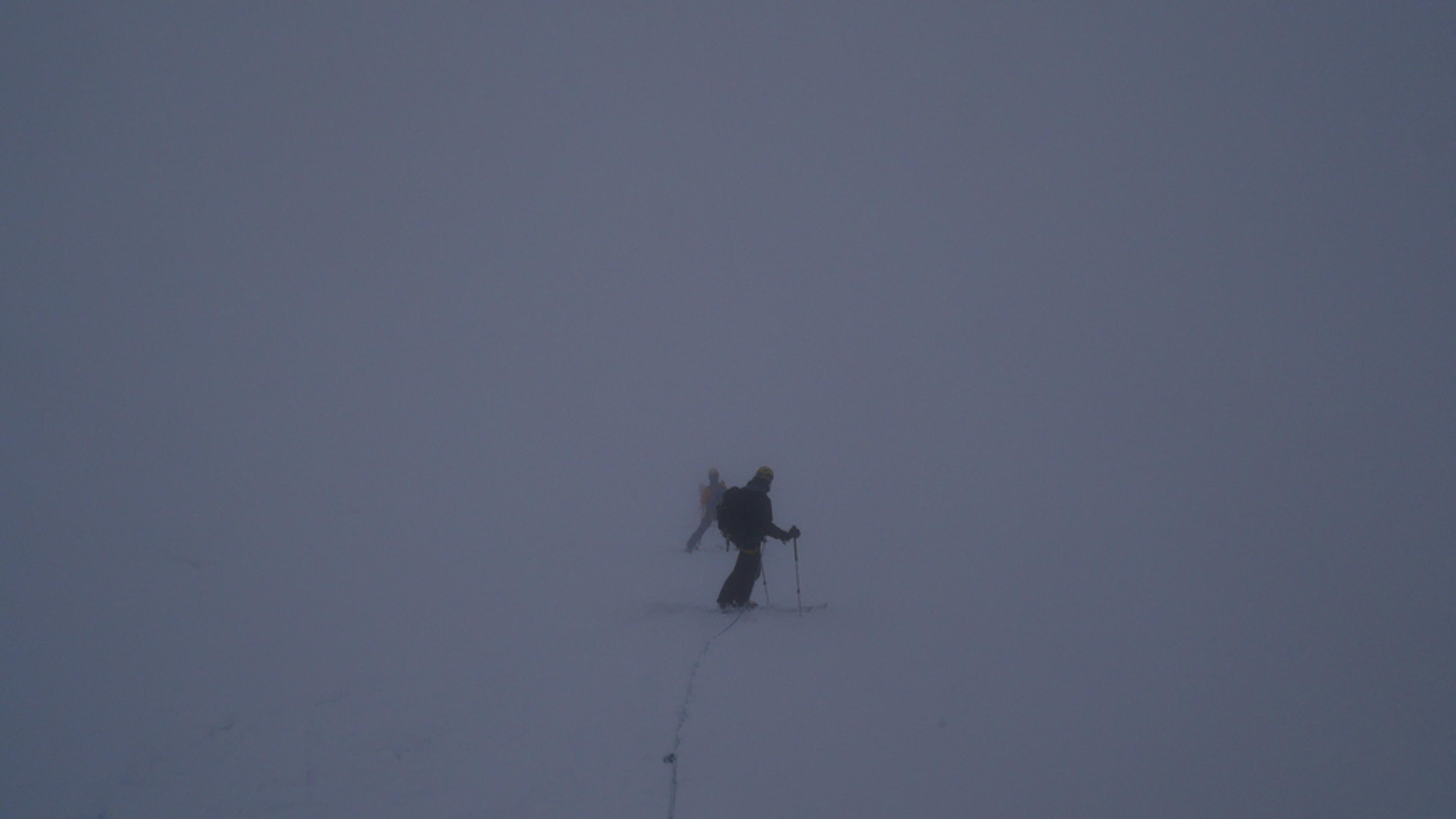 Ski encordé!