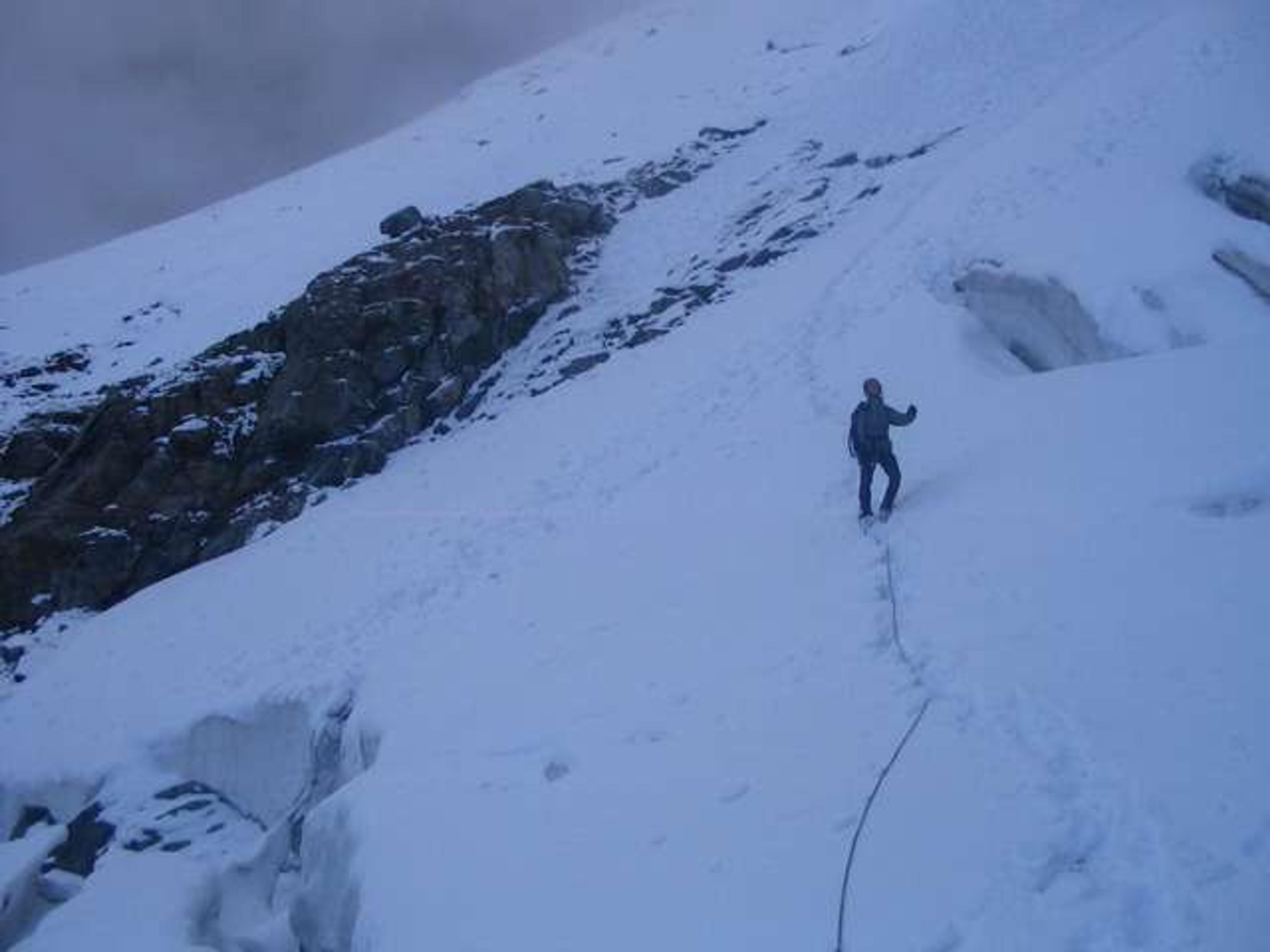 Retour sur le glacier de l'Olan