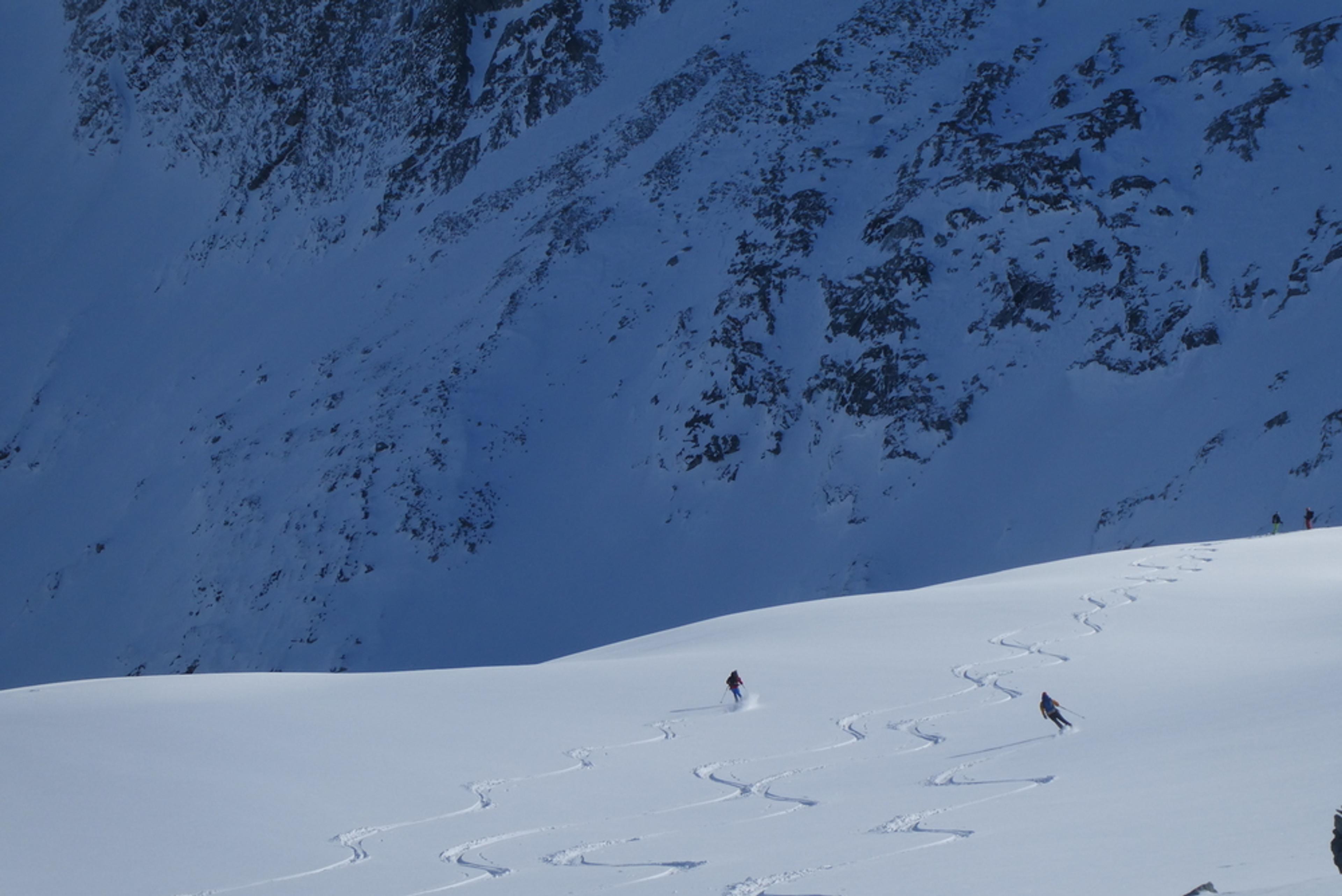 Raid Vanoise – Descente du Col d’Aussois