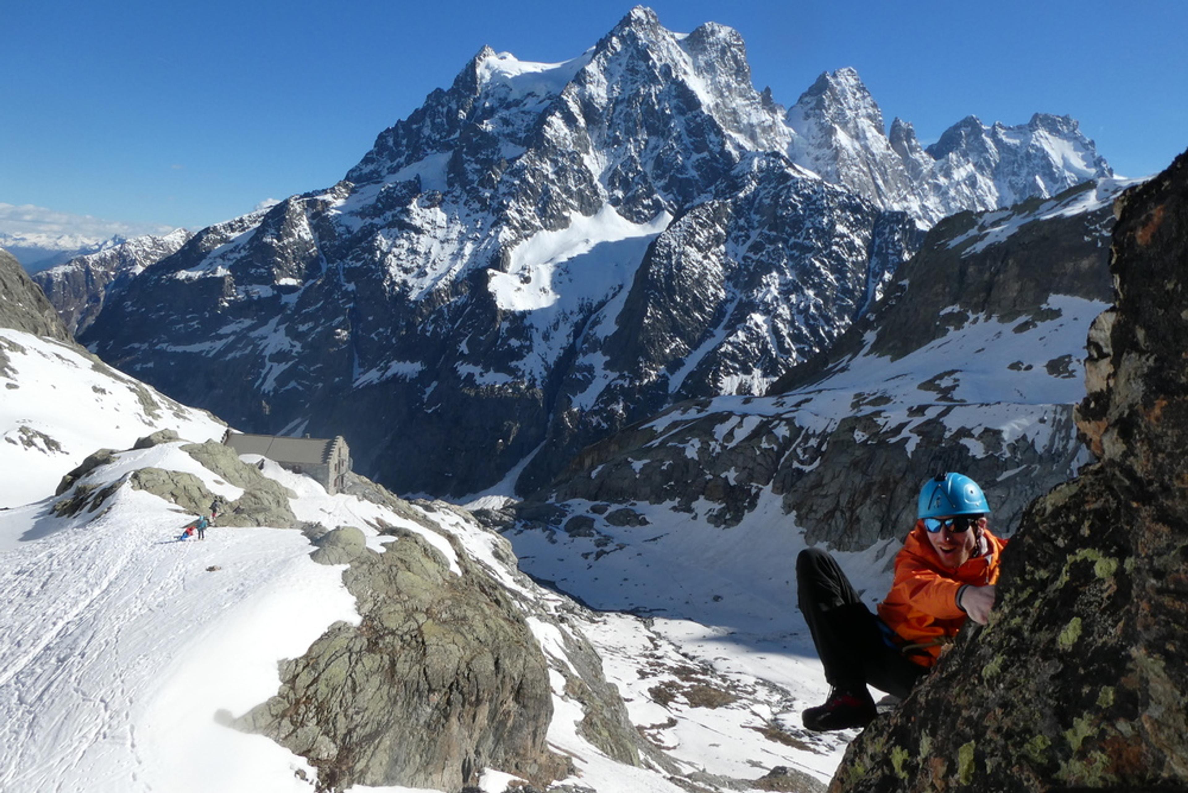 Stage autonomie - Ecole de rocher près du refuge
