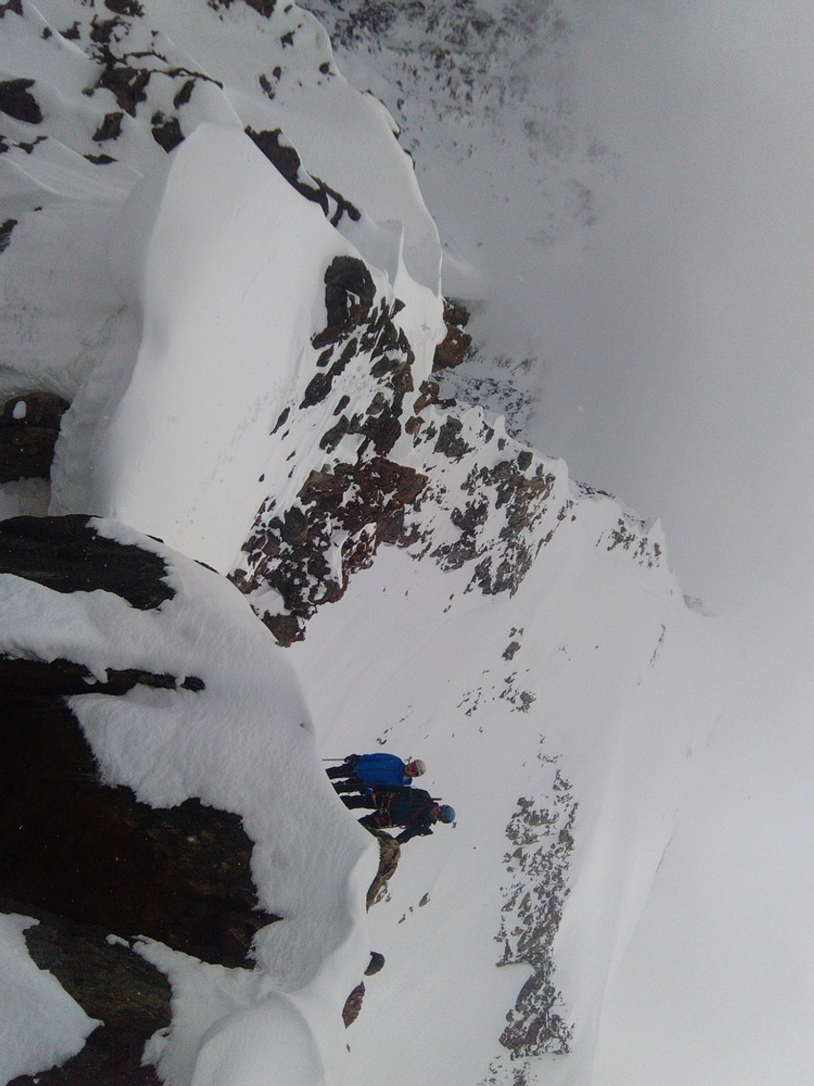Stage initiation alpinisme - Sur le fil