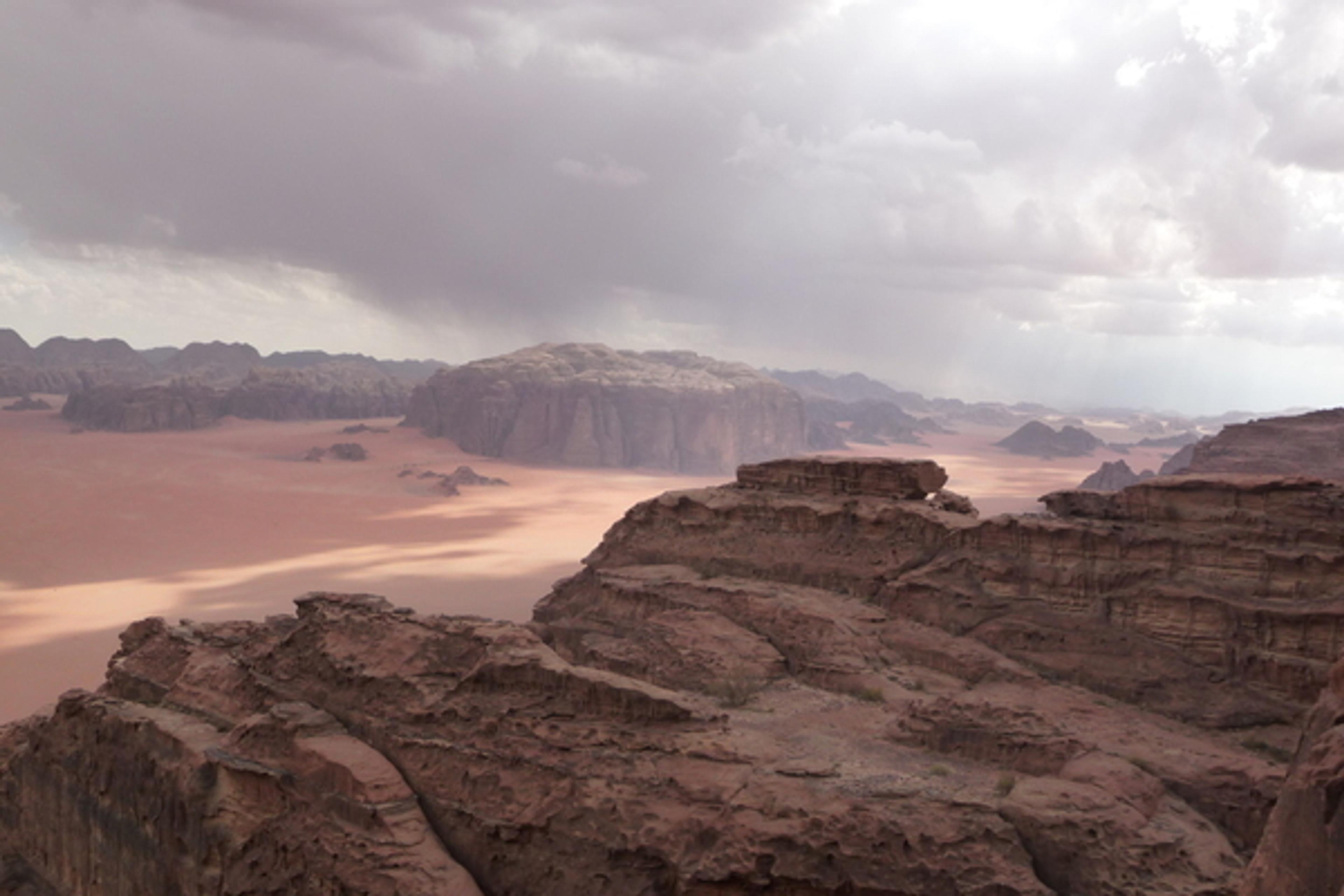 Wadi Rum - Lionheart - Ca se ramasse sur le désert!