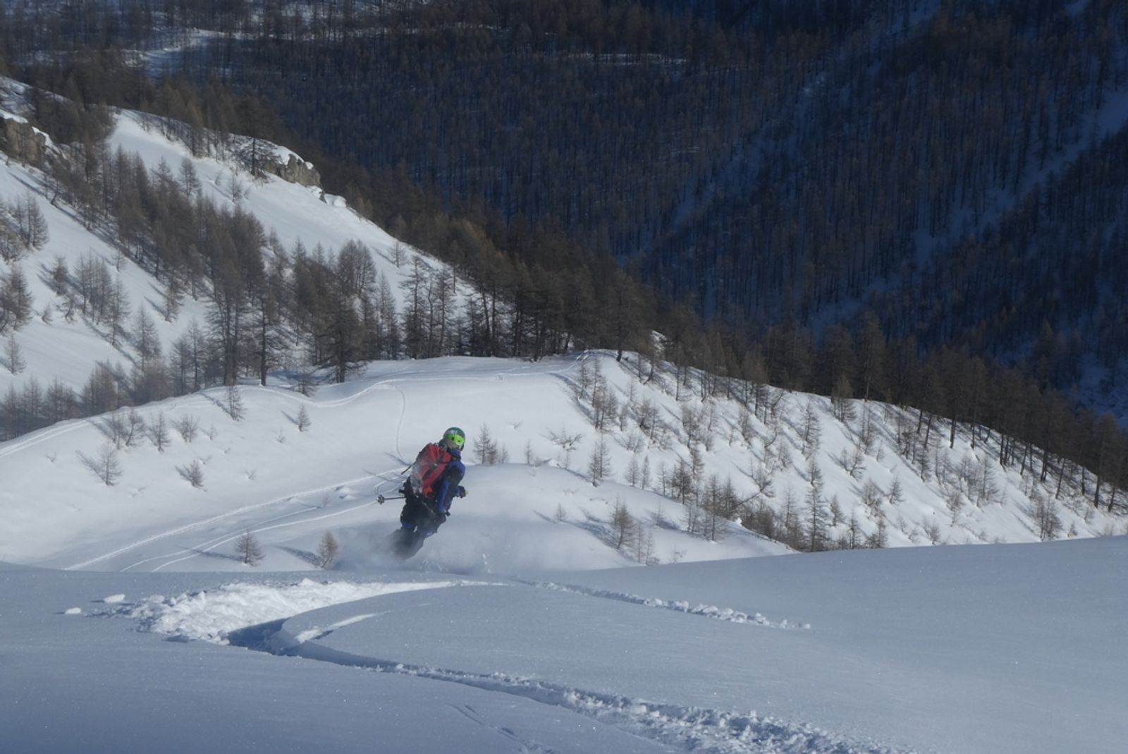Pointe Charlet - North Couloir - Nothing but the best!