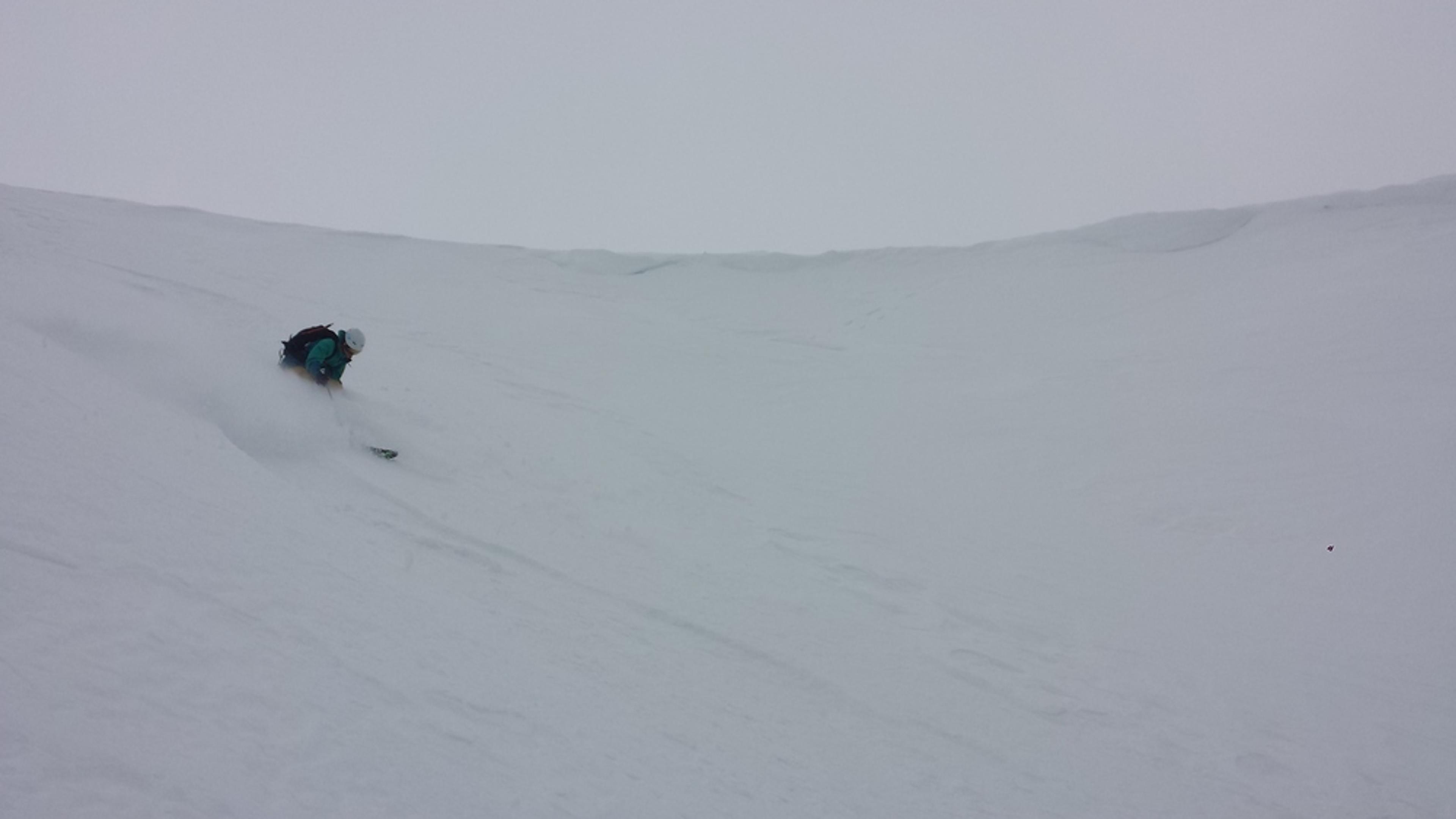 Sagnes Longues - Couloir NW - des conditions pour se lâcher