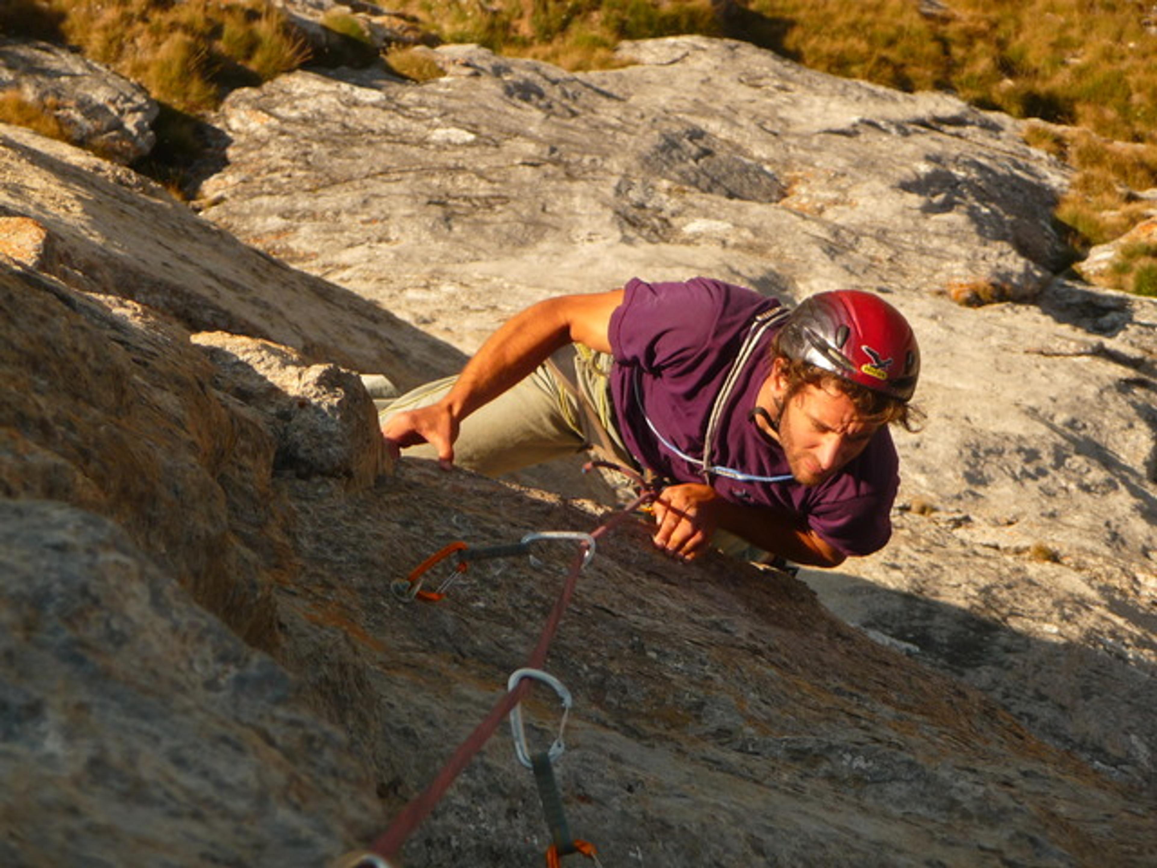 Croix des Têtes - Happy Birthday - Dans le 7b