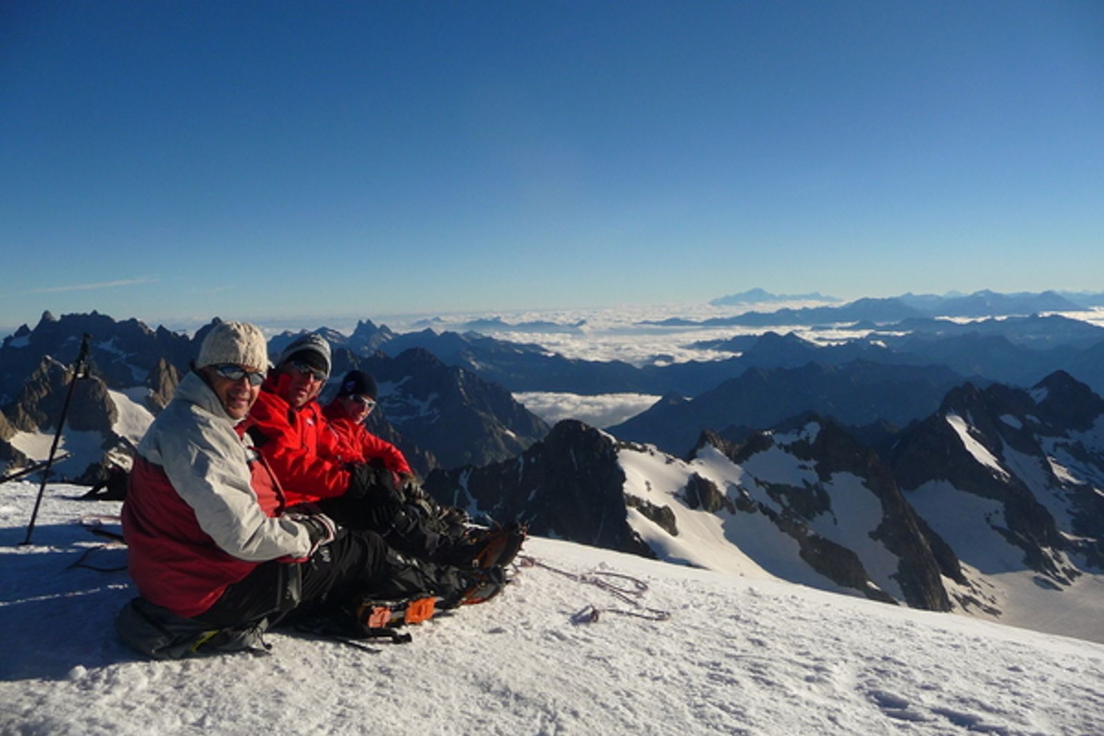 Dôme des Ecrins - Le sommet, pour nous!
