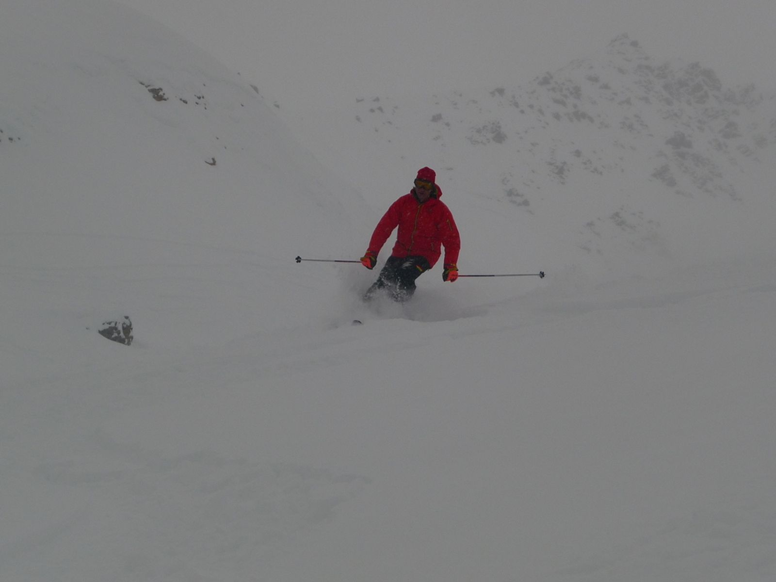 Serre Chevalier - Jeff, bien visible!