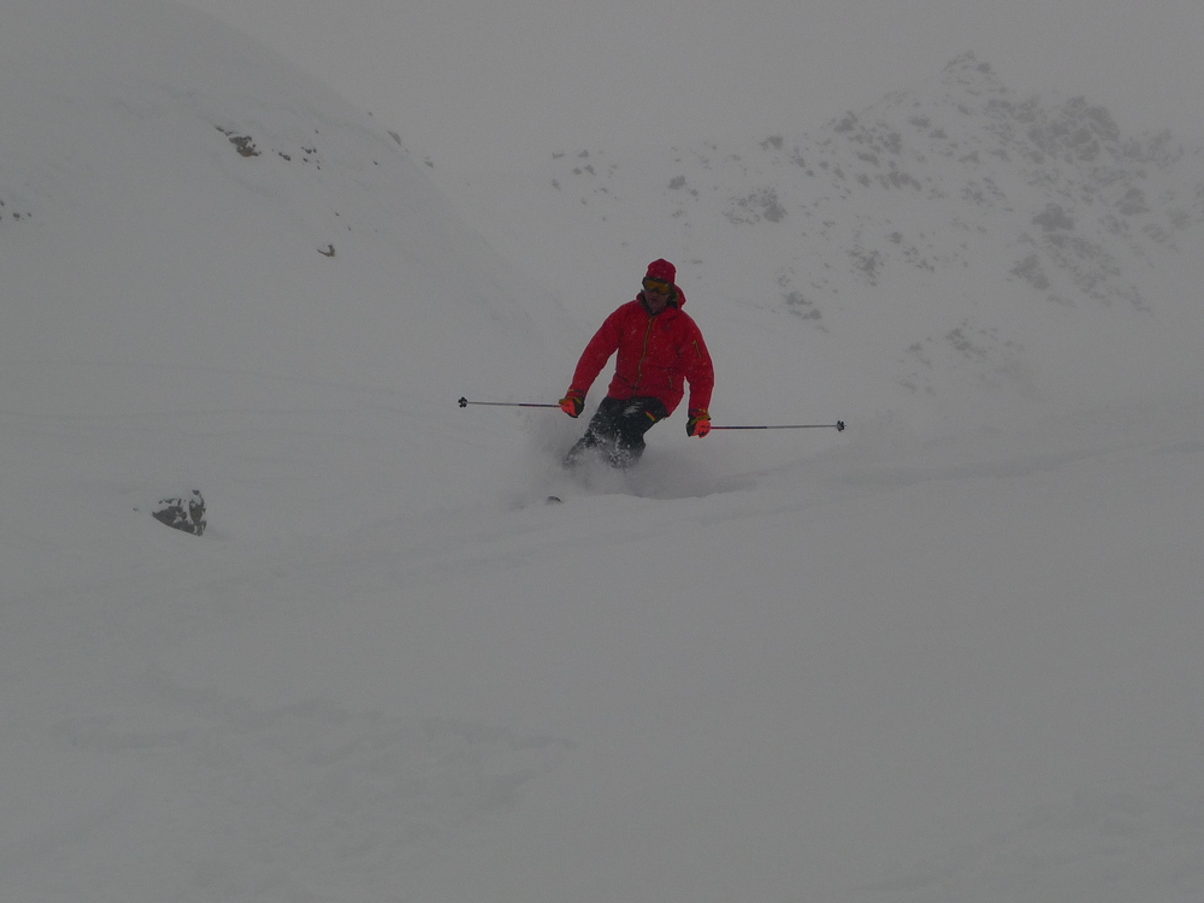 Serre Chevalier - Jeff, bien visible!