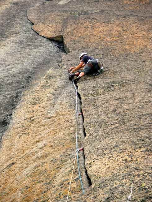 Envers des Aiguilles avec la Vergeat