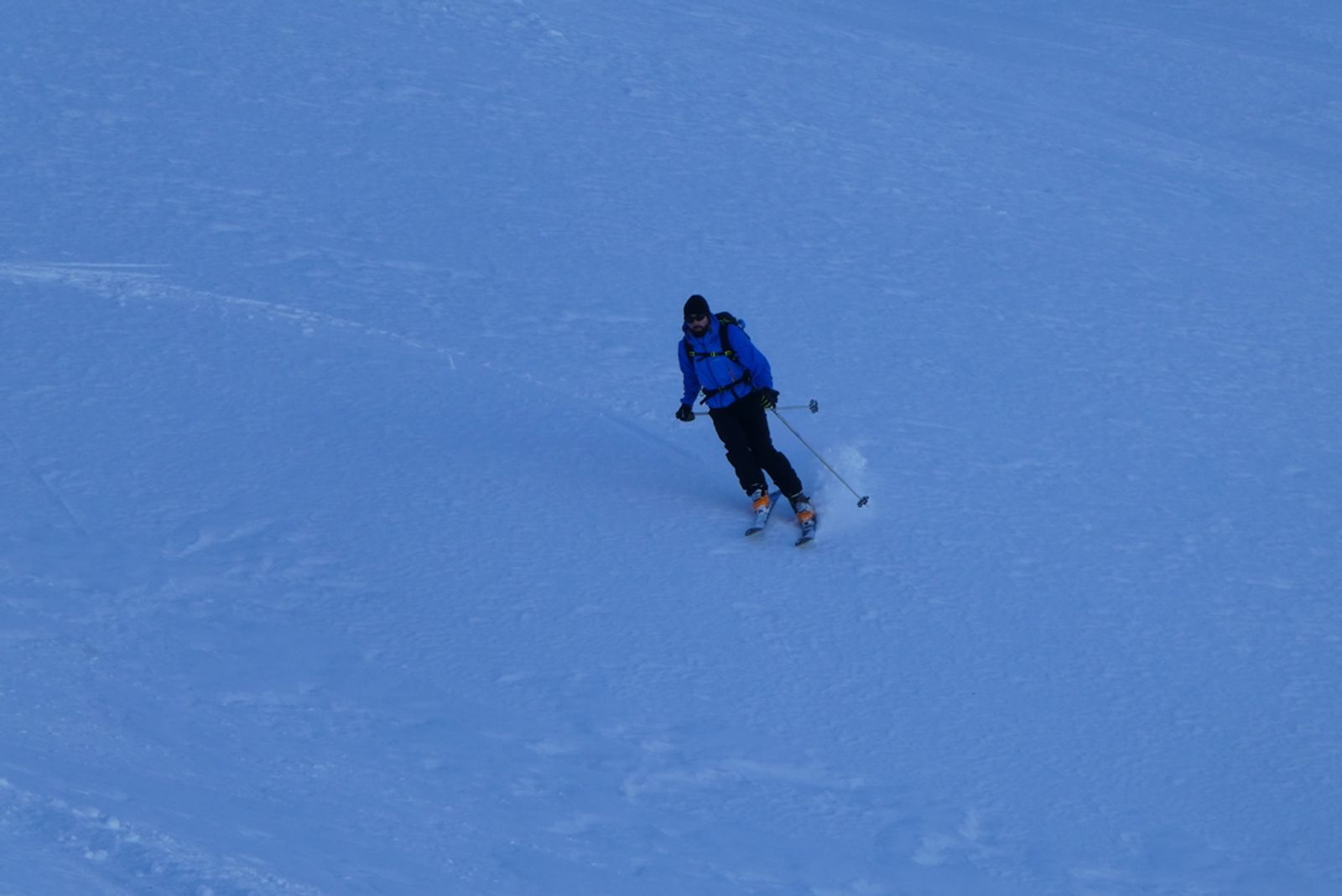 Skieur débutant