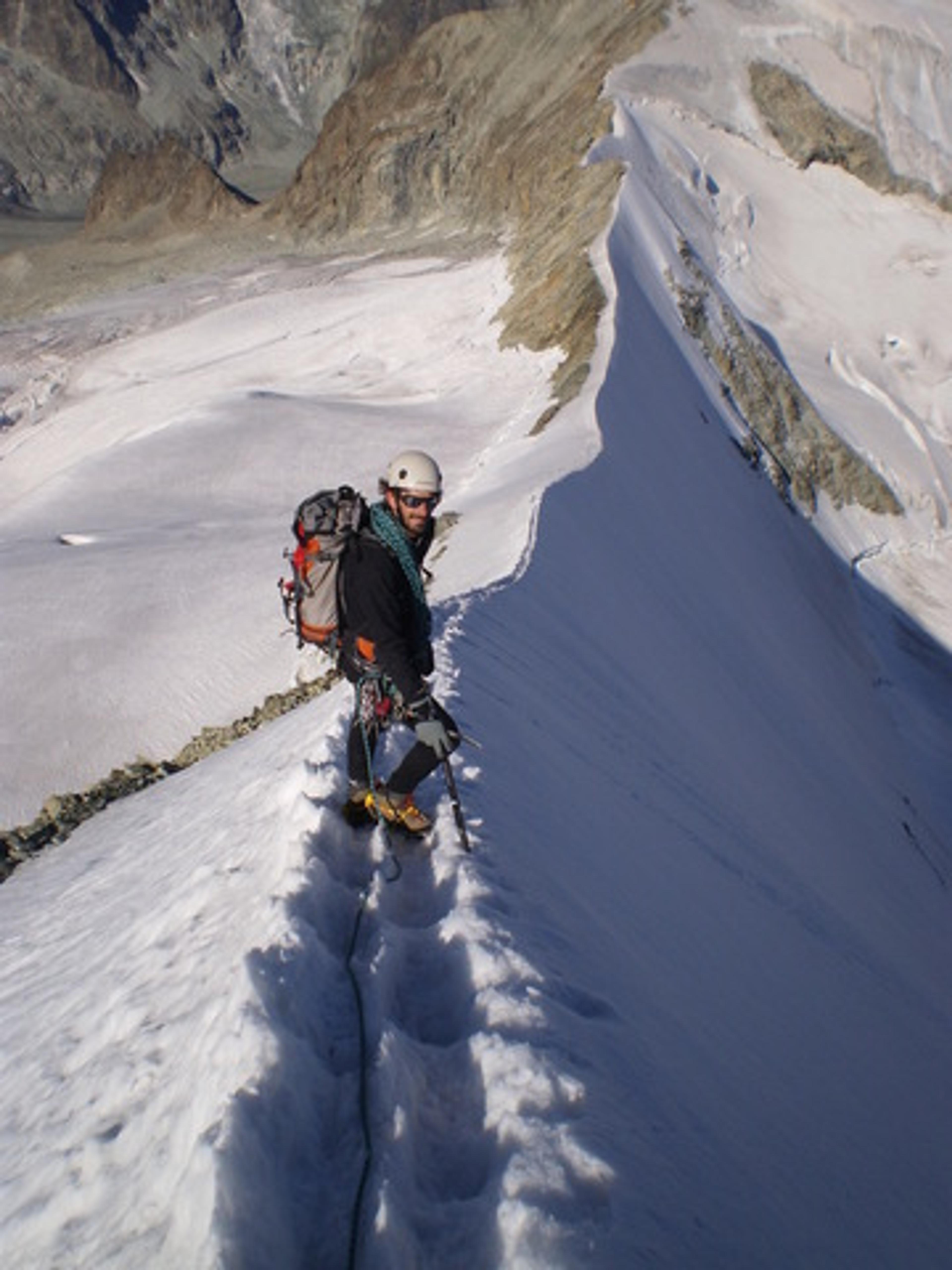 Arête de neige Zinalrothorn