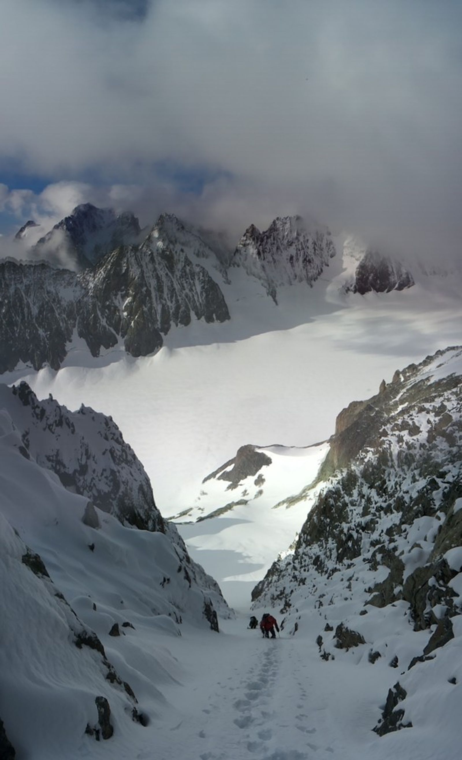 Couloir de Roche Paillon et traversée vers Emile Pic — photo 5