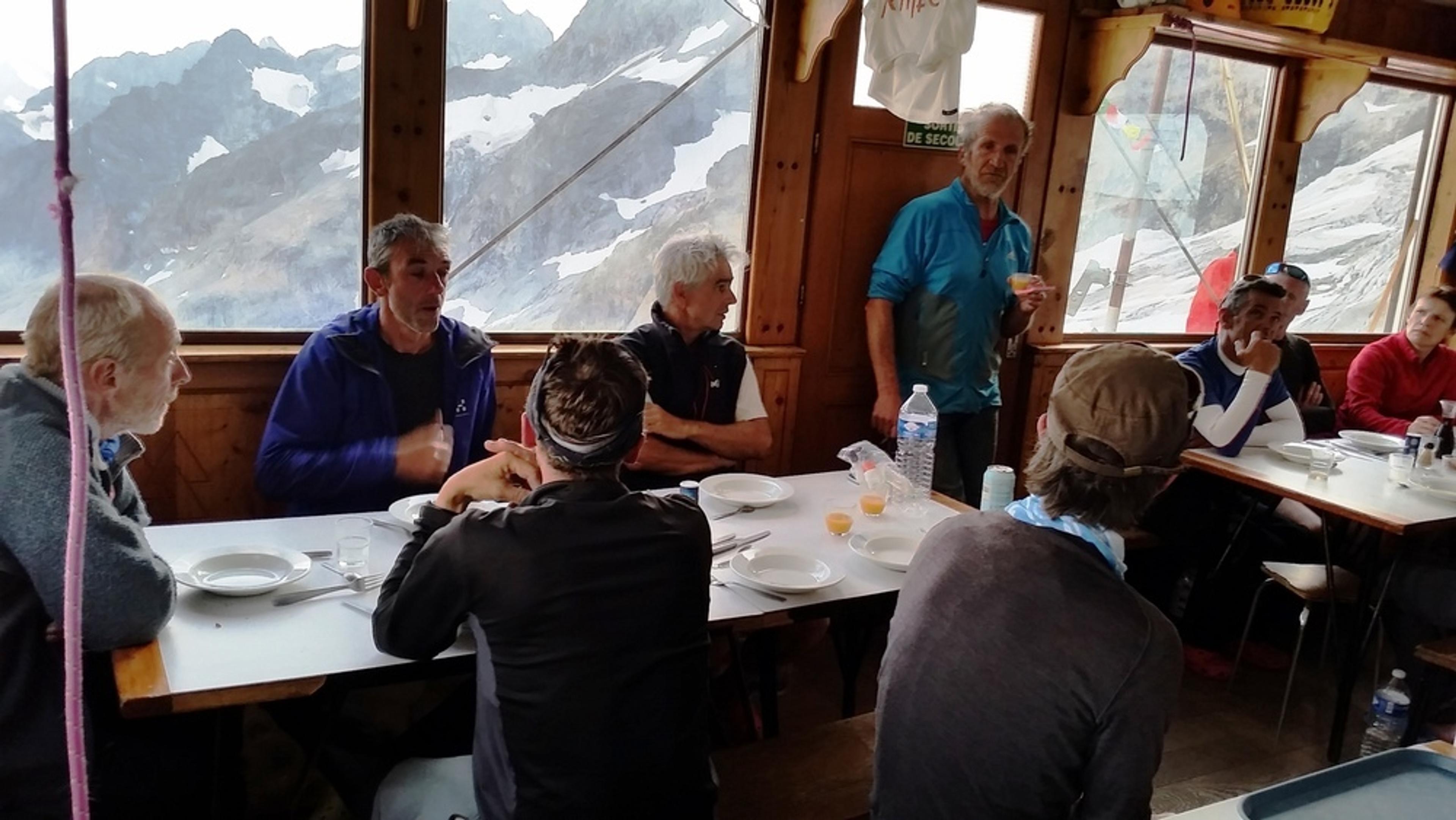 Traversée de la meije - A l'heure de l'apéro offert