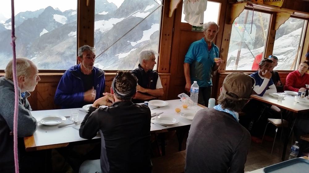 Traversée de la meije - A l'heure de l'apéro offert