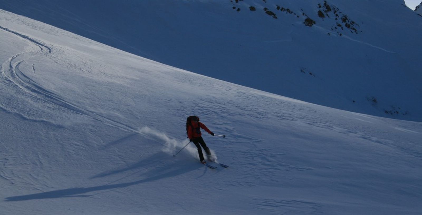 Tête du Girardin - Christophe sous le col Girardin