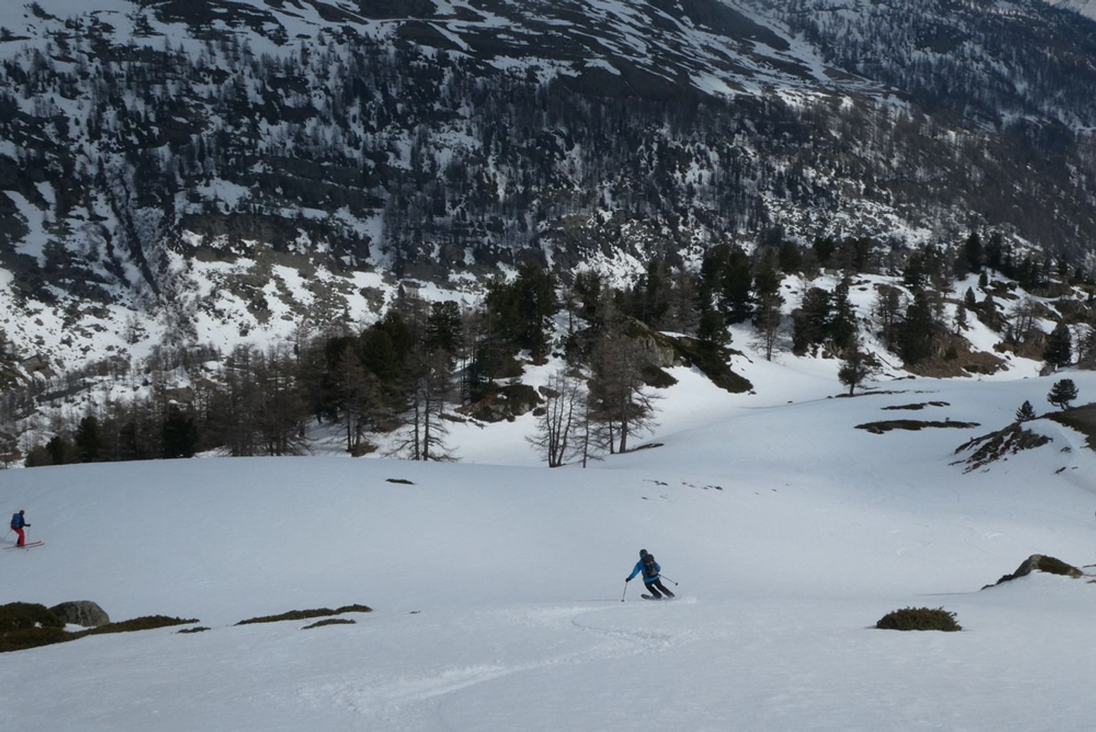 Et dans la neige de printemps