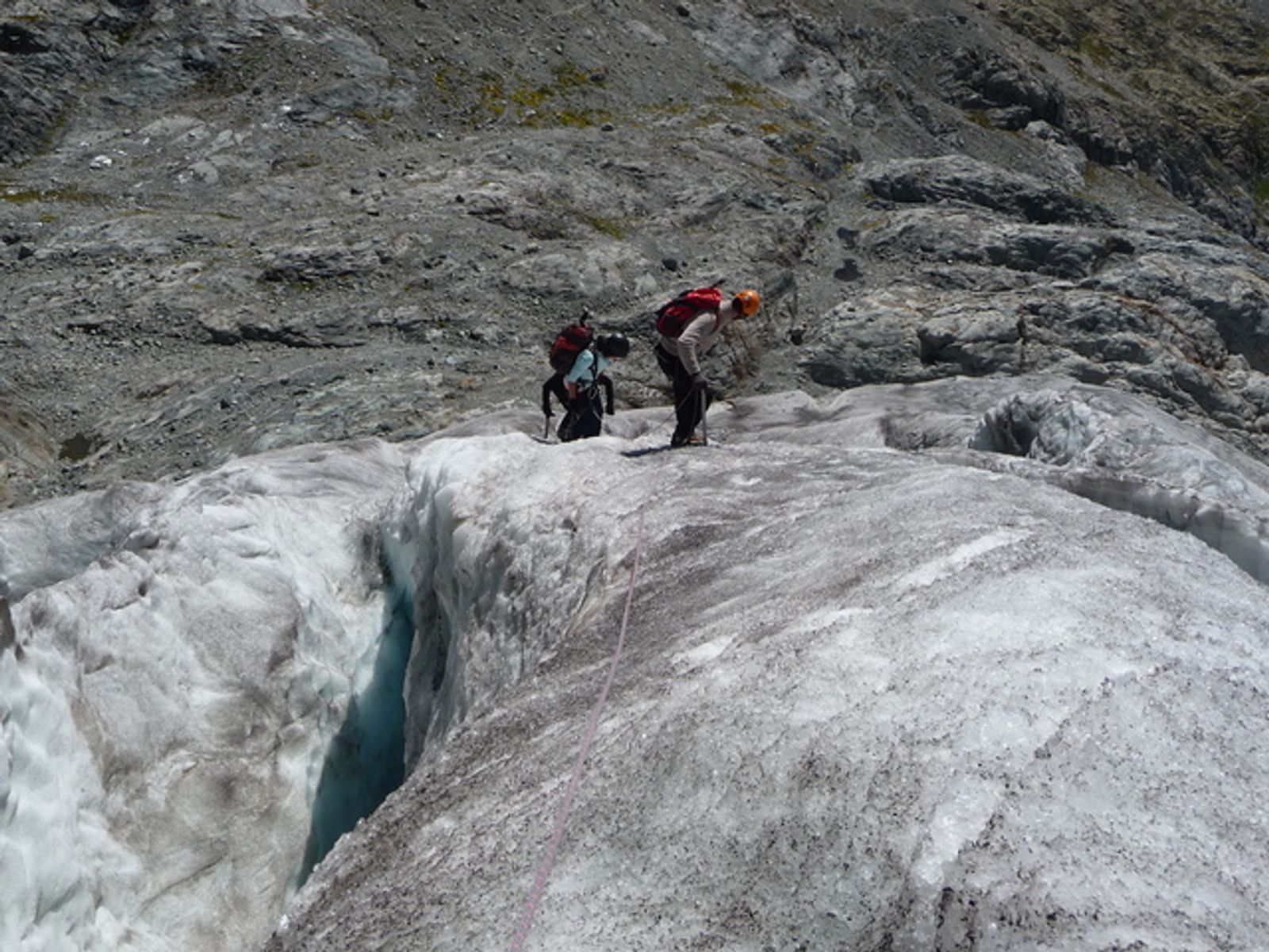 Ecole de Glace - En route pour une petite exploration!