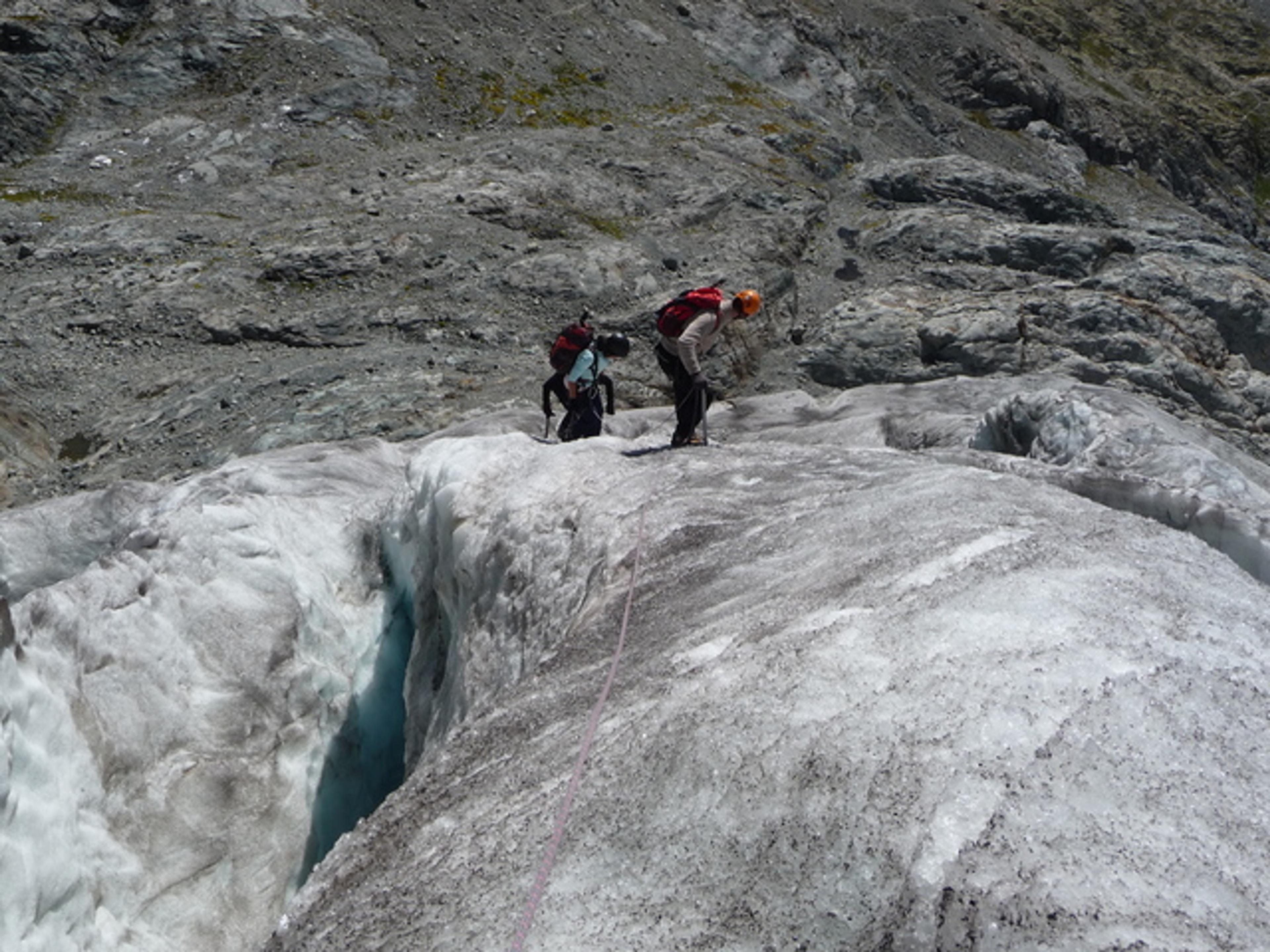 Ecole de Glace - En route pour une petite exploration!
