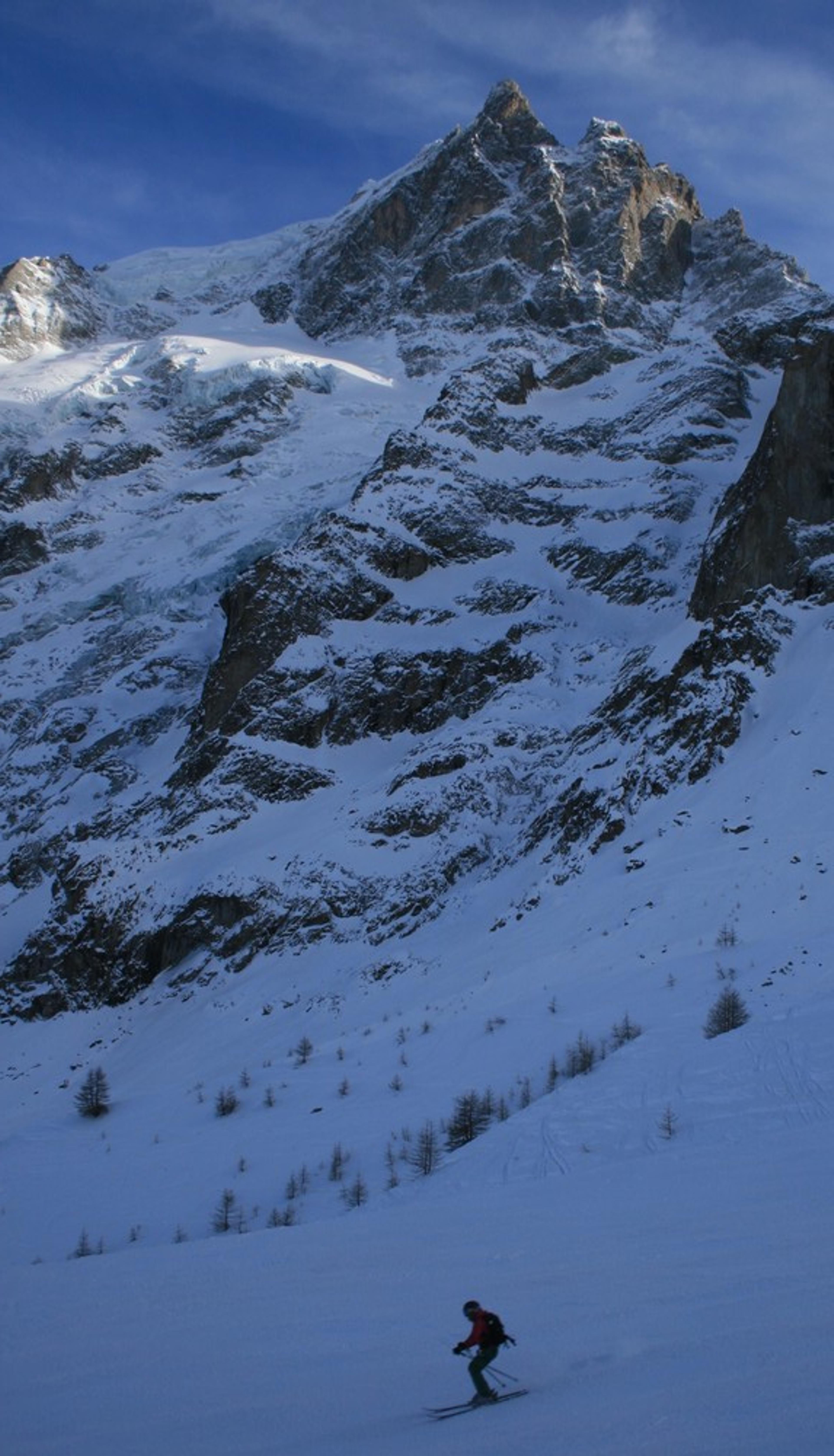 Hors piste - La Grave - Dernière descente dans les vallons