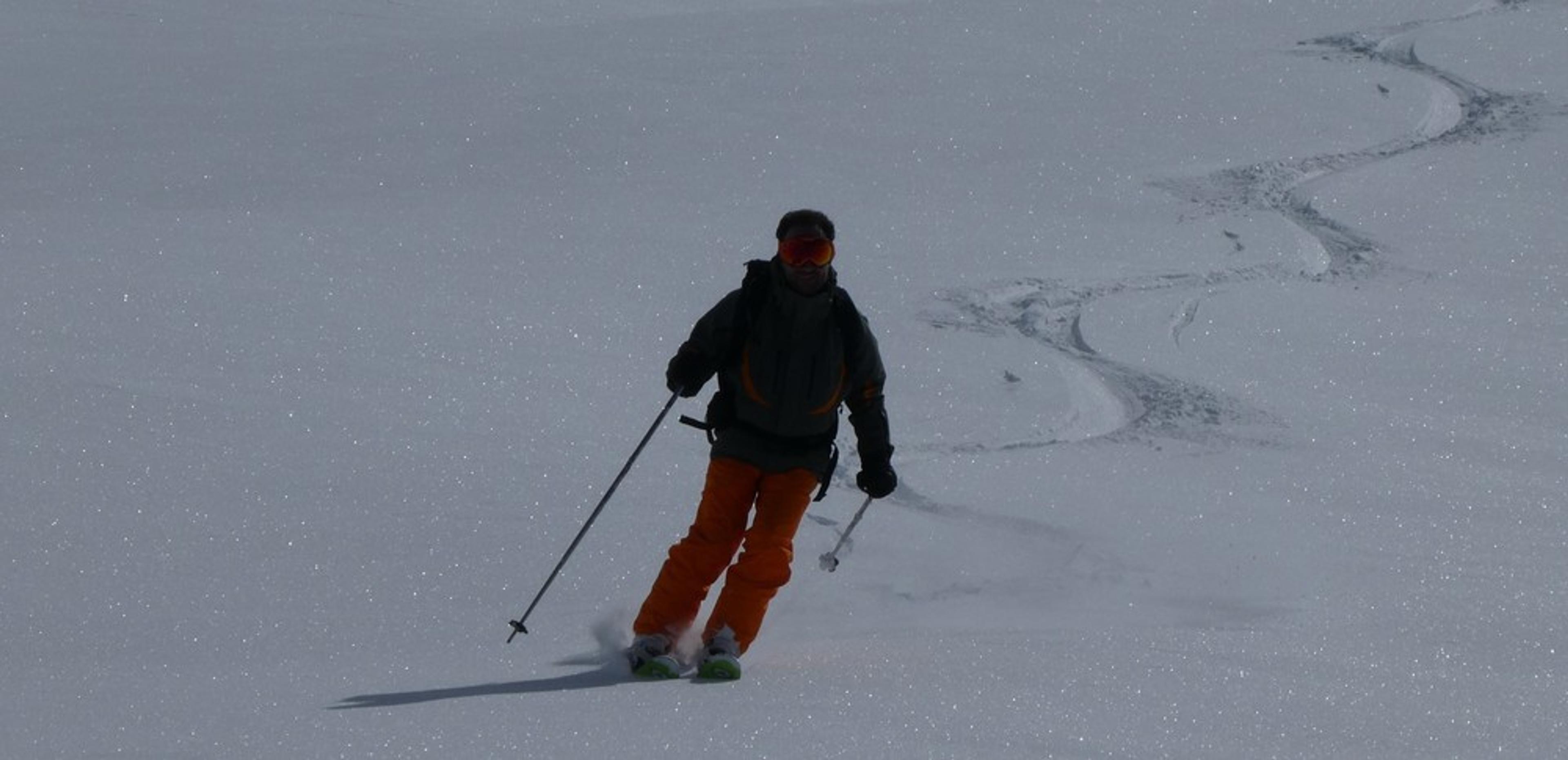 Ski randonnée les Orres - C'est bon ça!