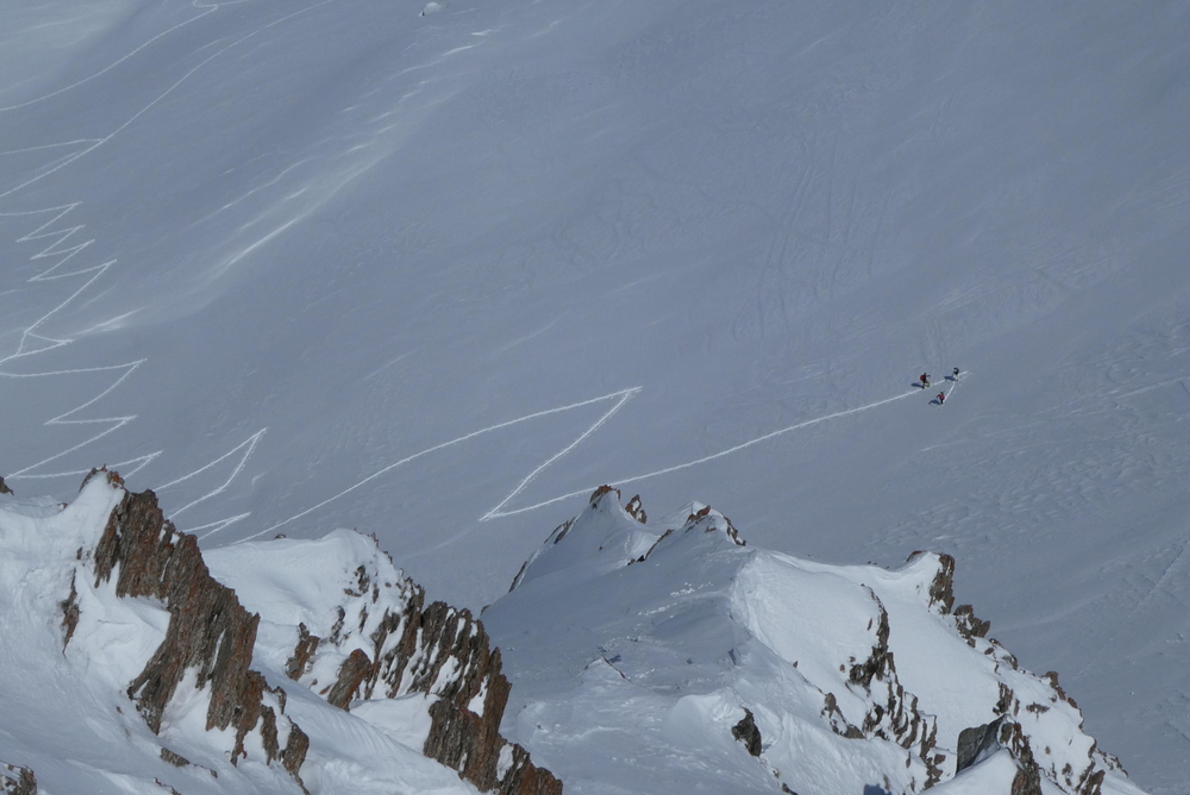Couloirs - Vue du Queyron