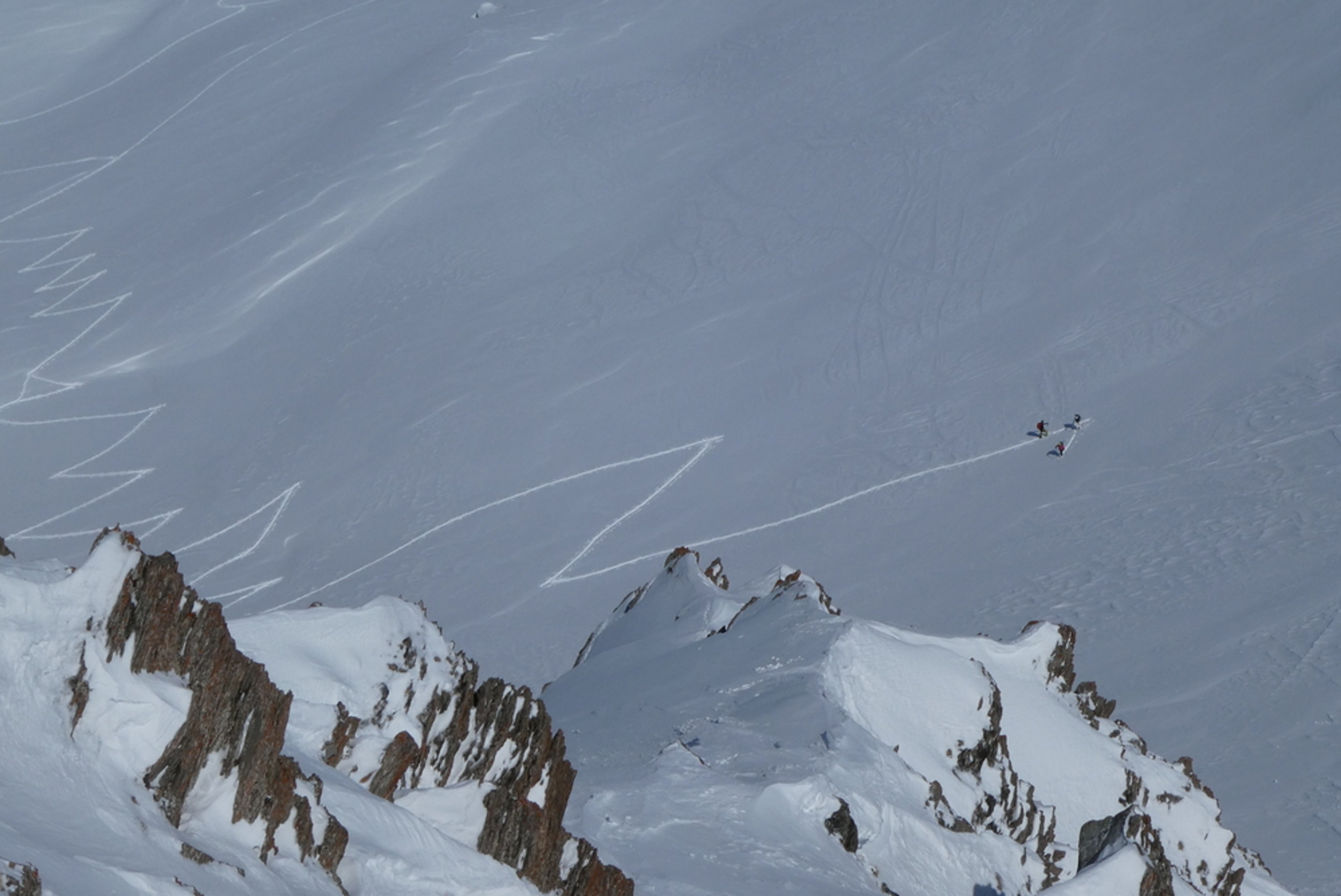 Couloirs - Vue du Queyron