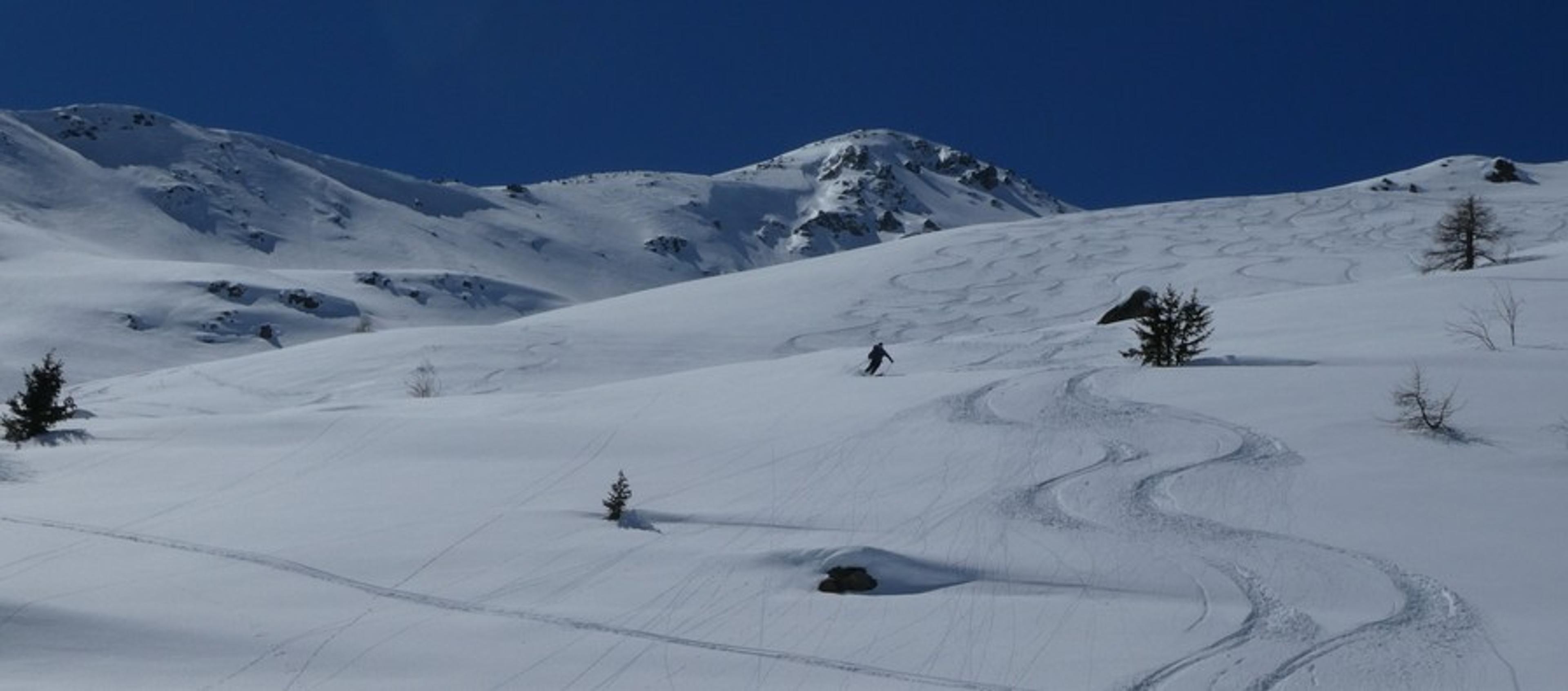 Ski hors piste rando - Valloire - Valmeinier - Magnifique tout ça